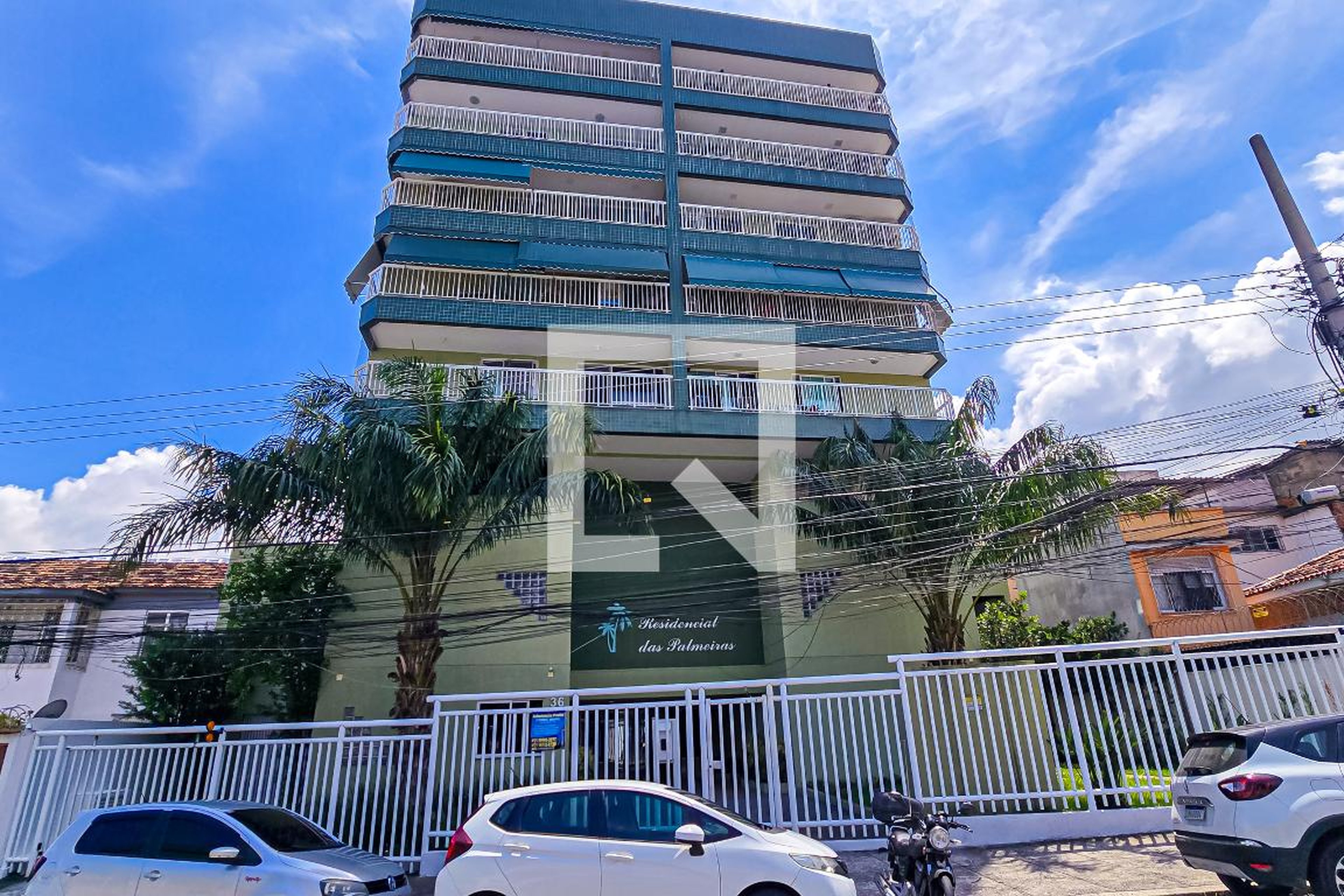 Fachada do Prédio Residencial das Palmeiras