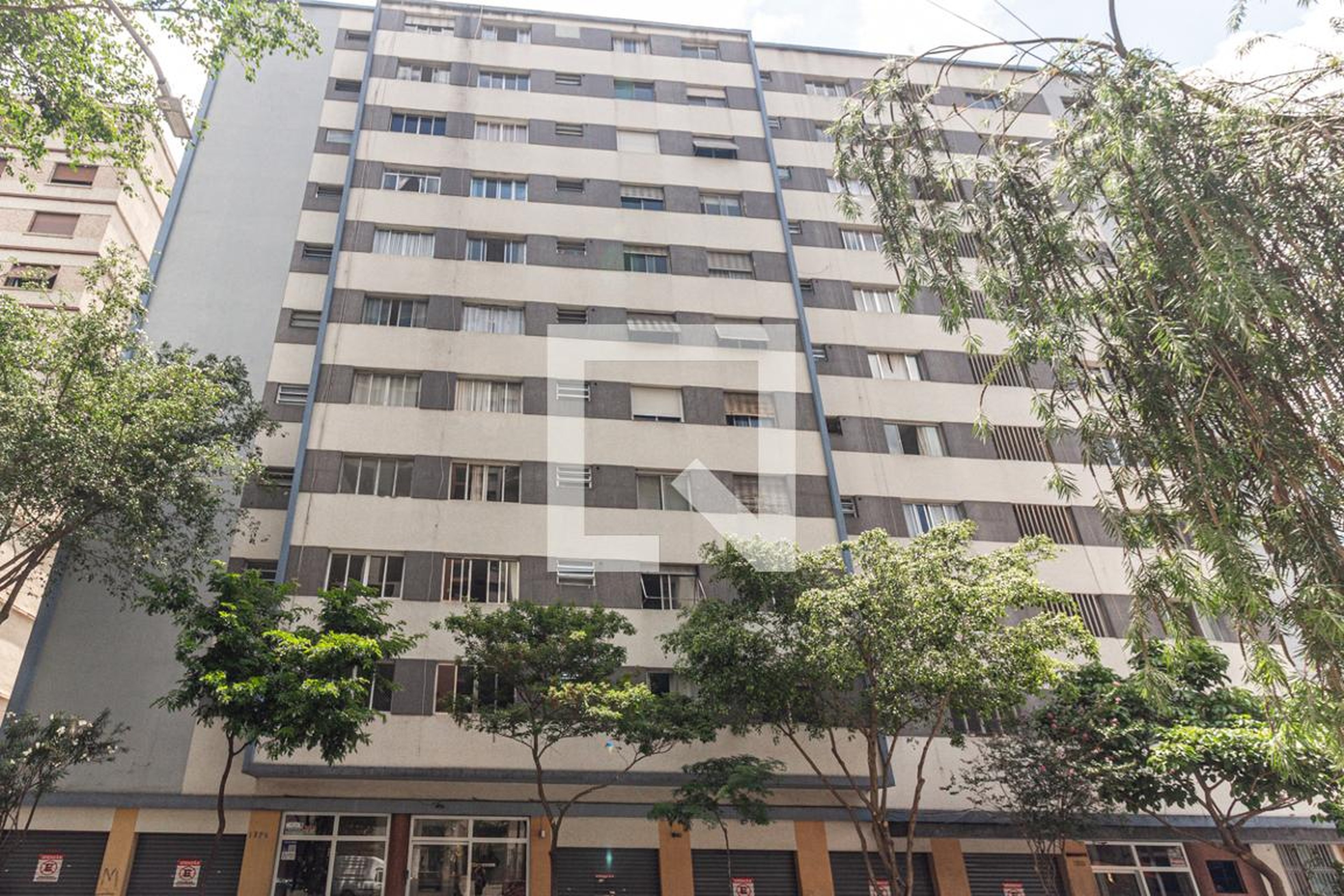 Fachada Condomínio em Alameda Barão de Limeira, 1278