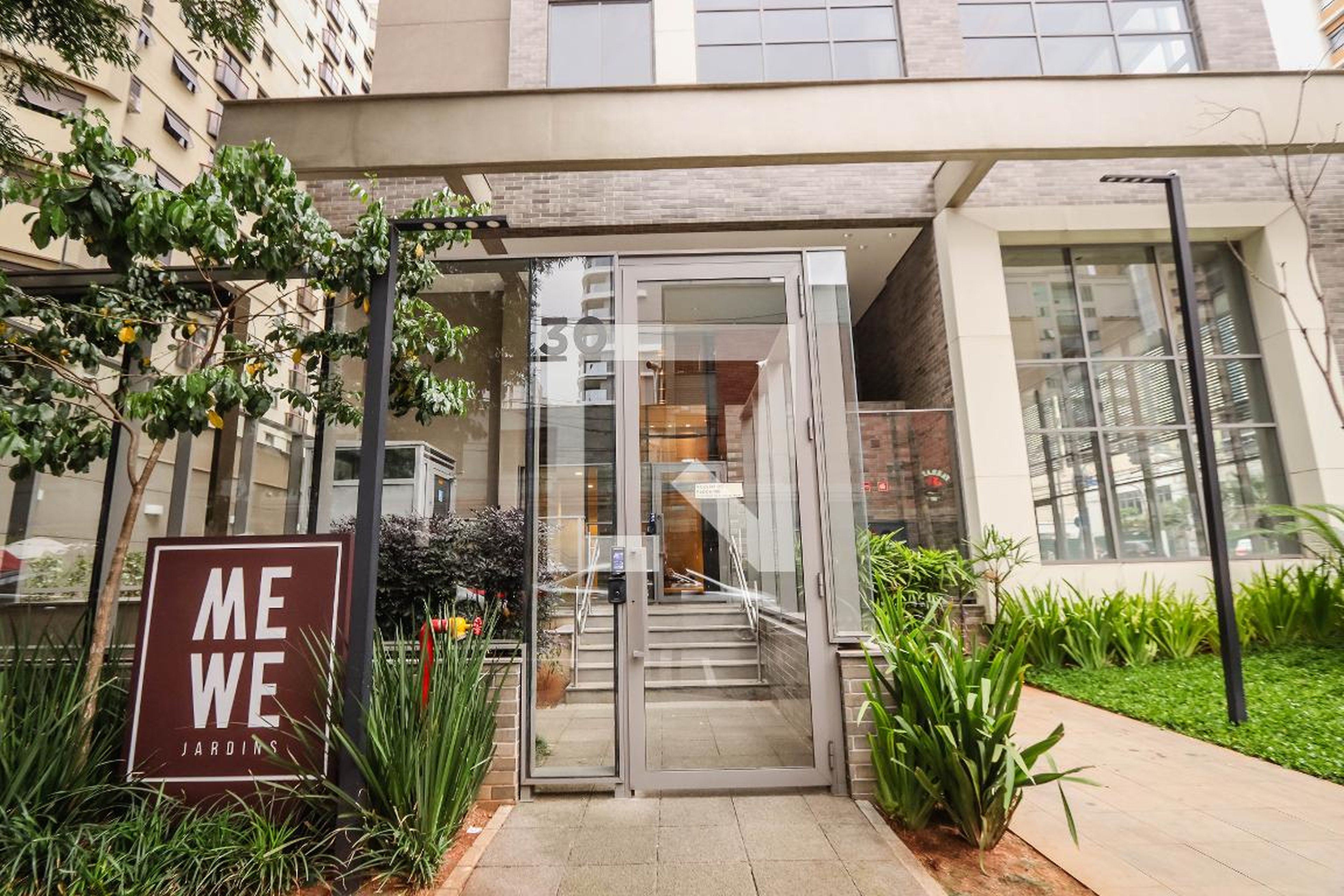 Fachada do Prédio Edificio WeMe Jardins