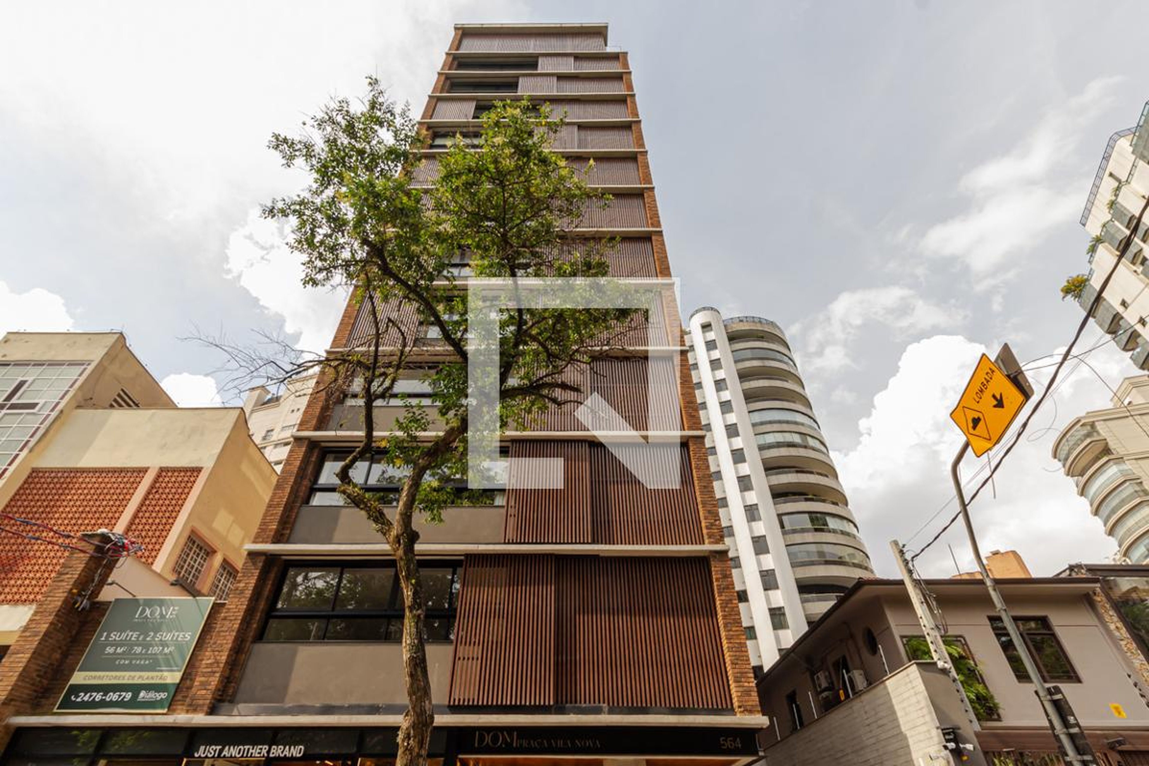 Fachada Condomínio Dom 564 Vila Nova