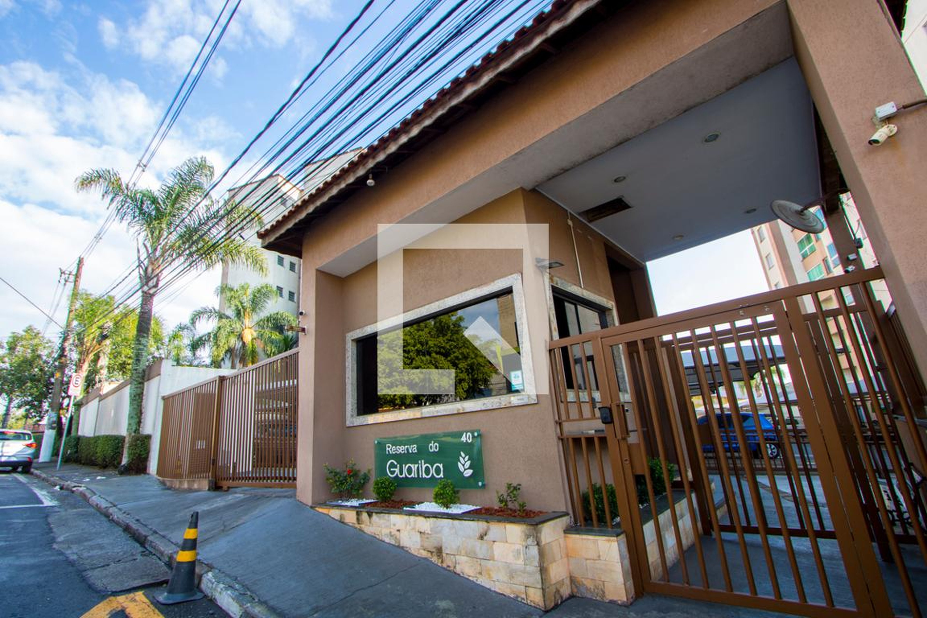 Fachada do condomínio Condomínio Reserva do Guariba