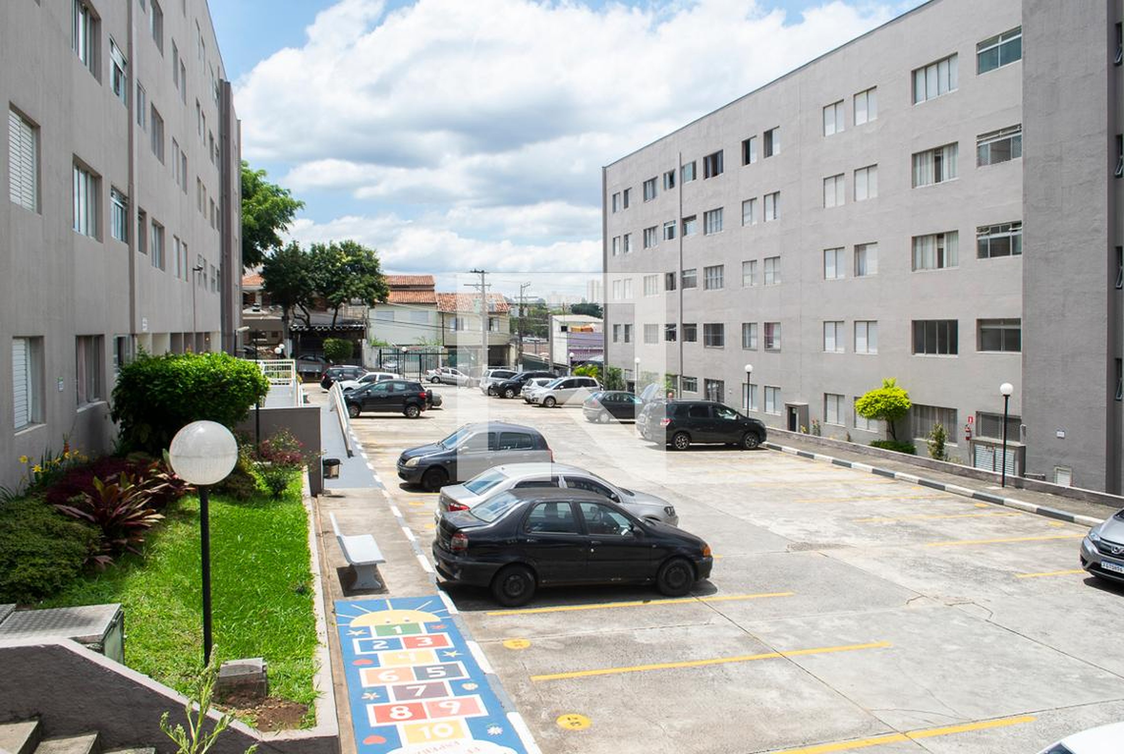 Área comum - Conjunto Residencial Três Américas