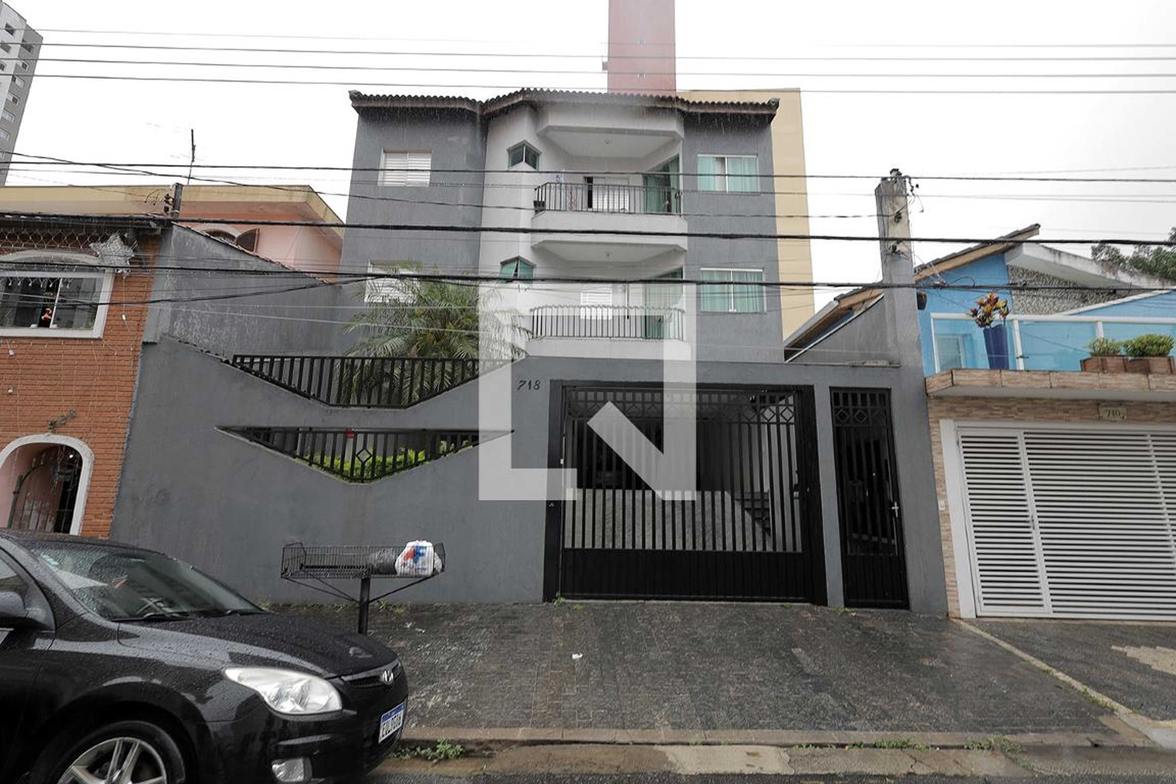 Fachada Condomínio em Rua Xingu, 718