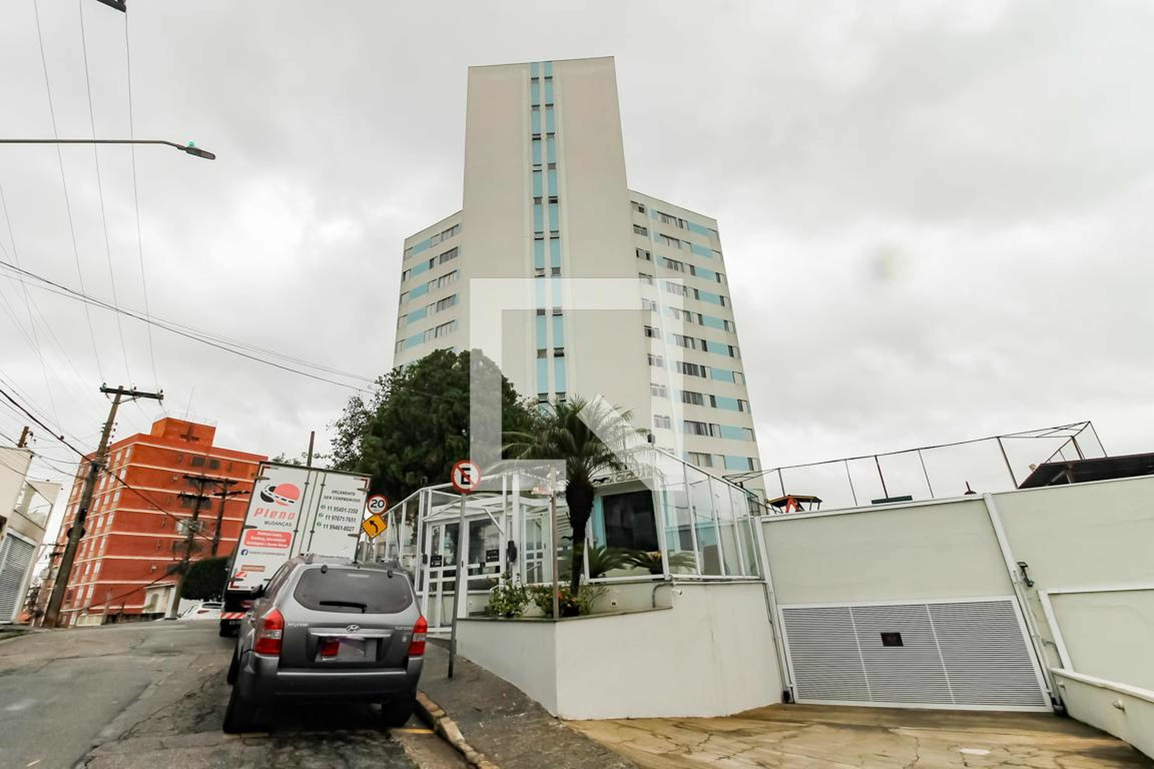 Fachada do Prédio Edifício Santa Cecília