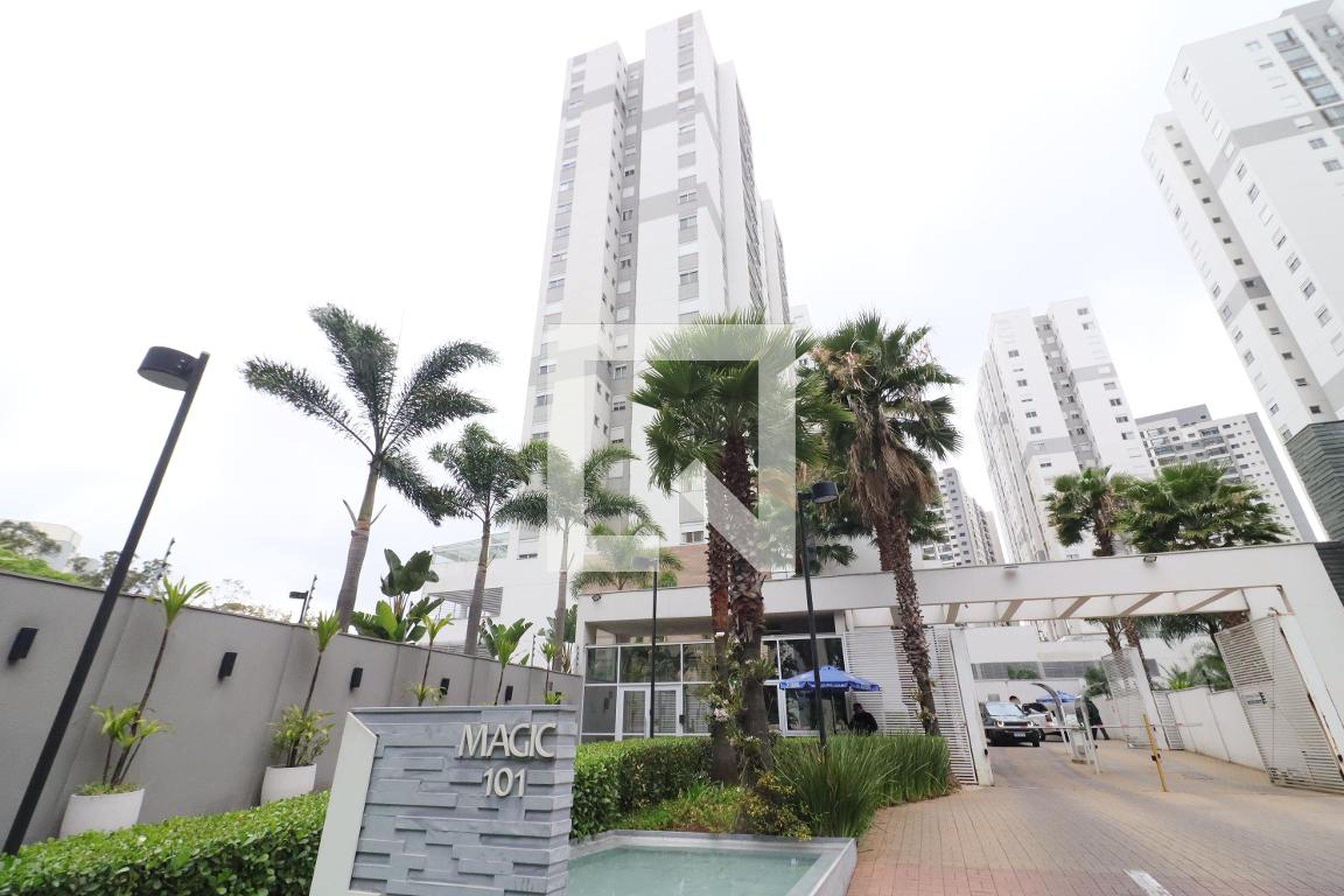 Fachada Condomínio Living Magic