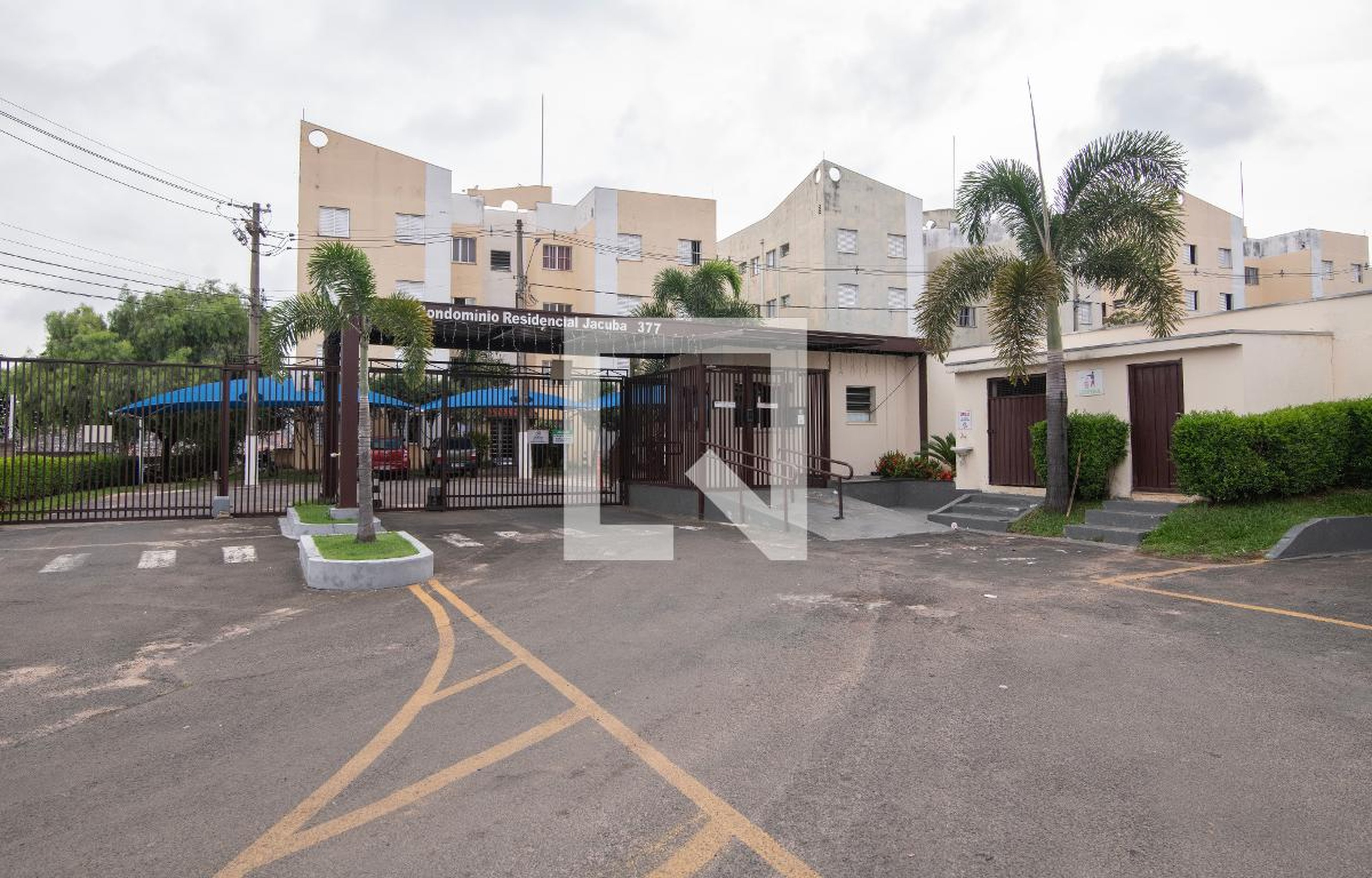 Fachada do Condomínio Residencial Jacuba