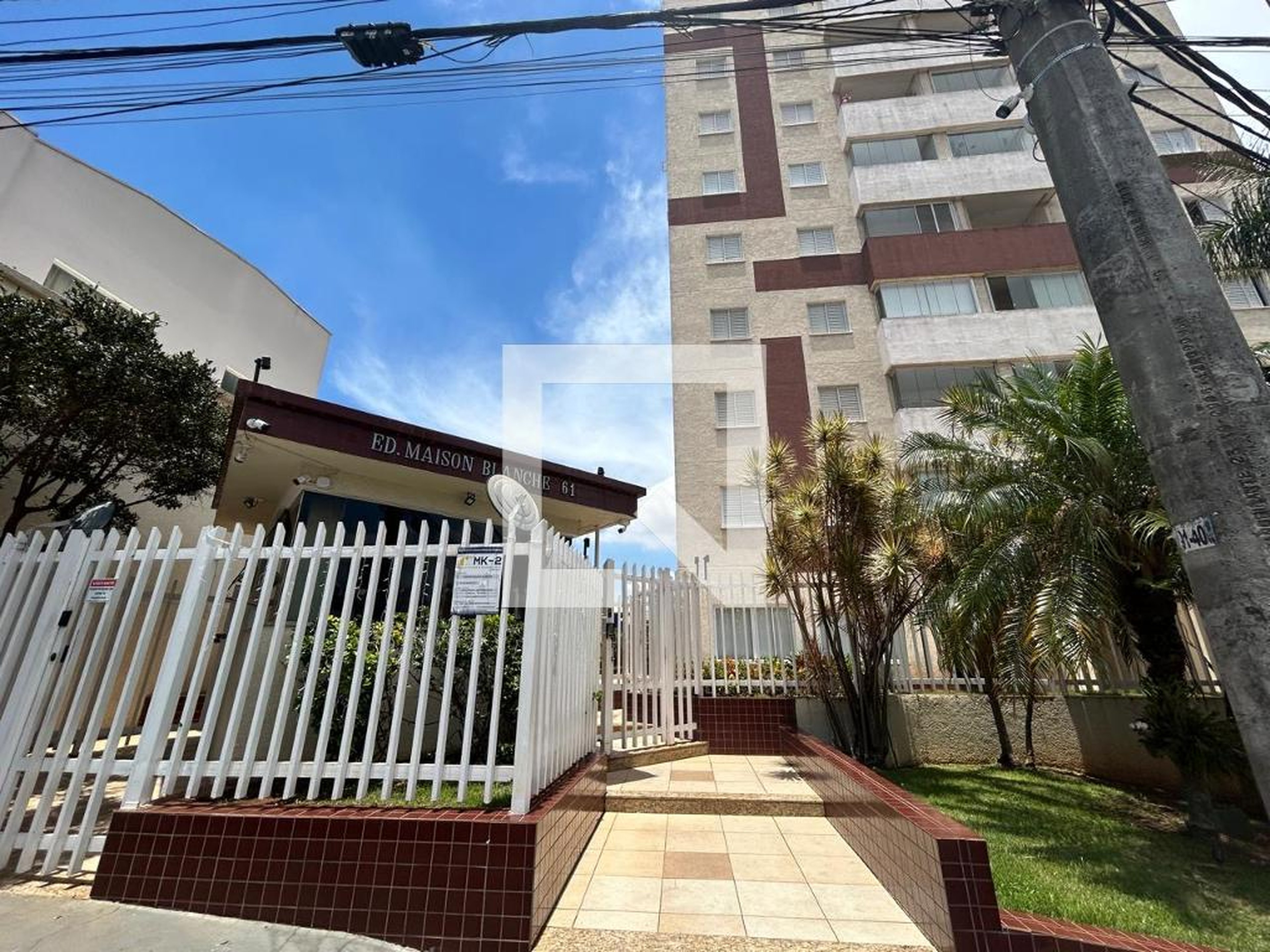 Fachada do Prédio Edifício Maison Blanche