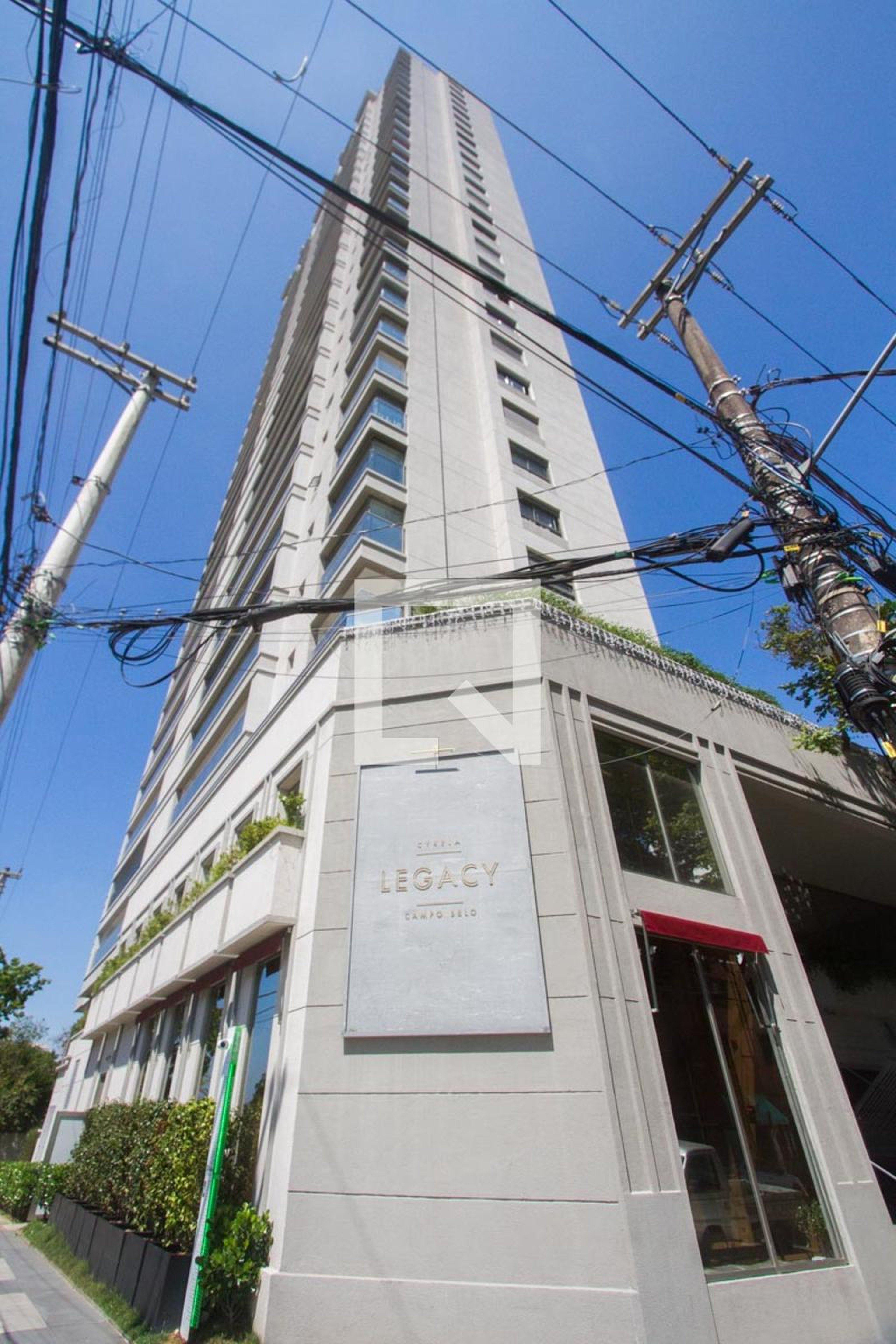 Fachada Condomínio Cyrela Legacy Campo Belo