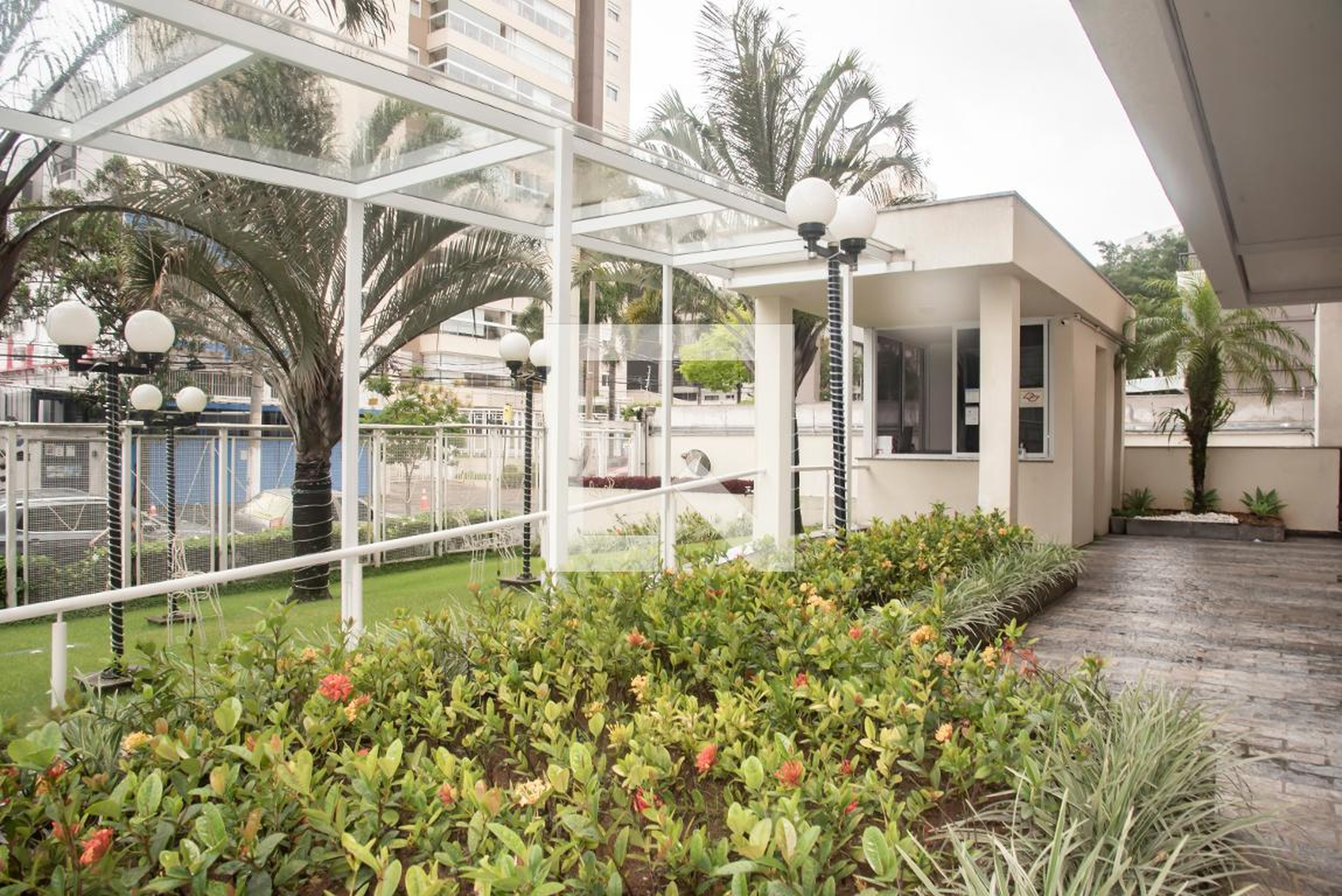 Hall de entrada - Edifício Residencial Visconde