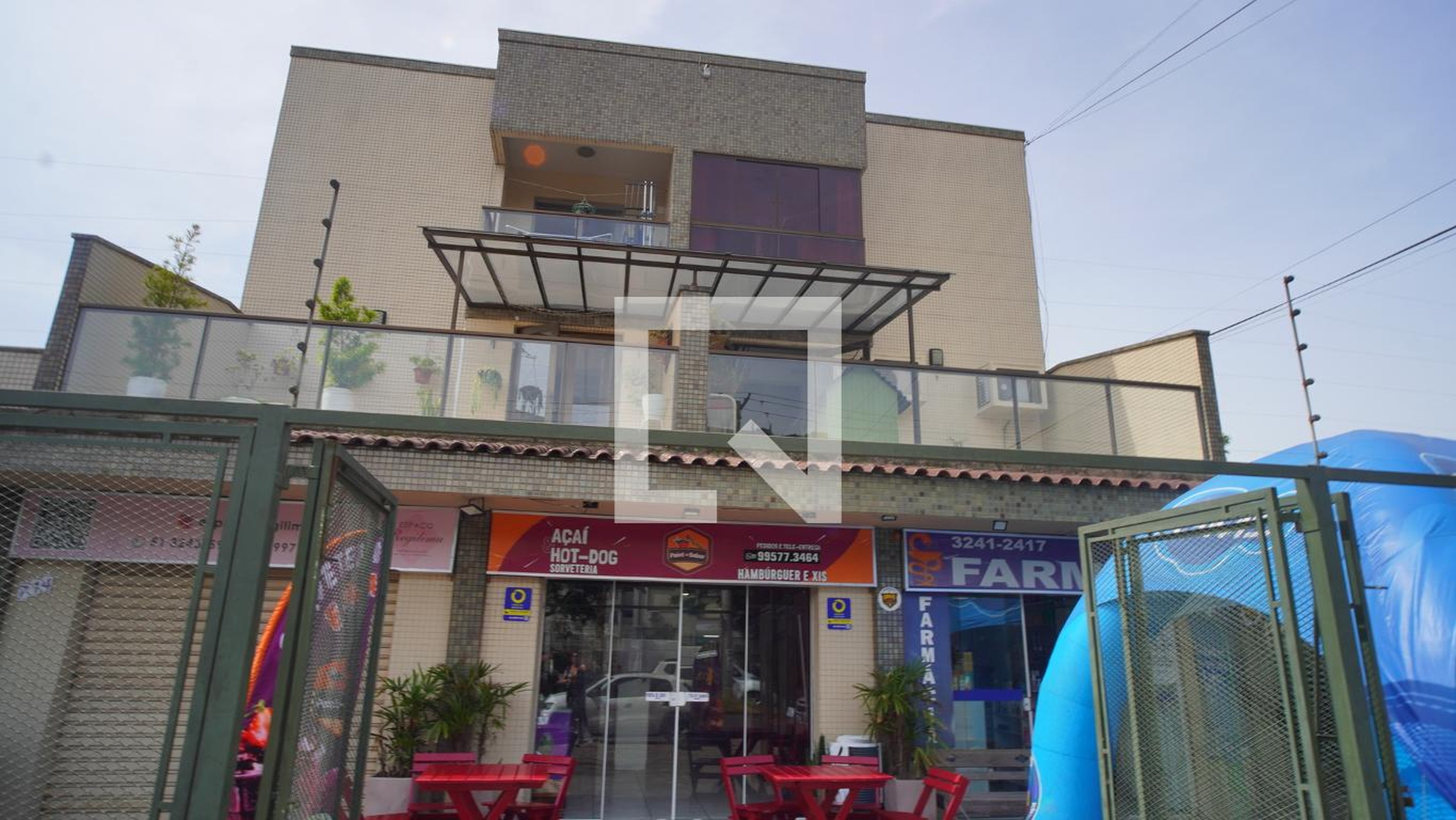 Fachada Condomínio Santa Ana