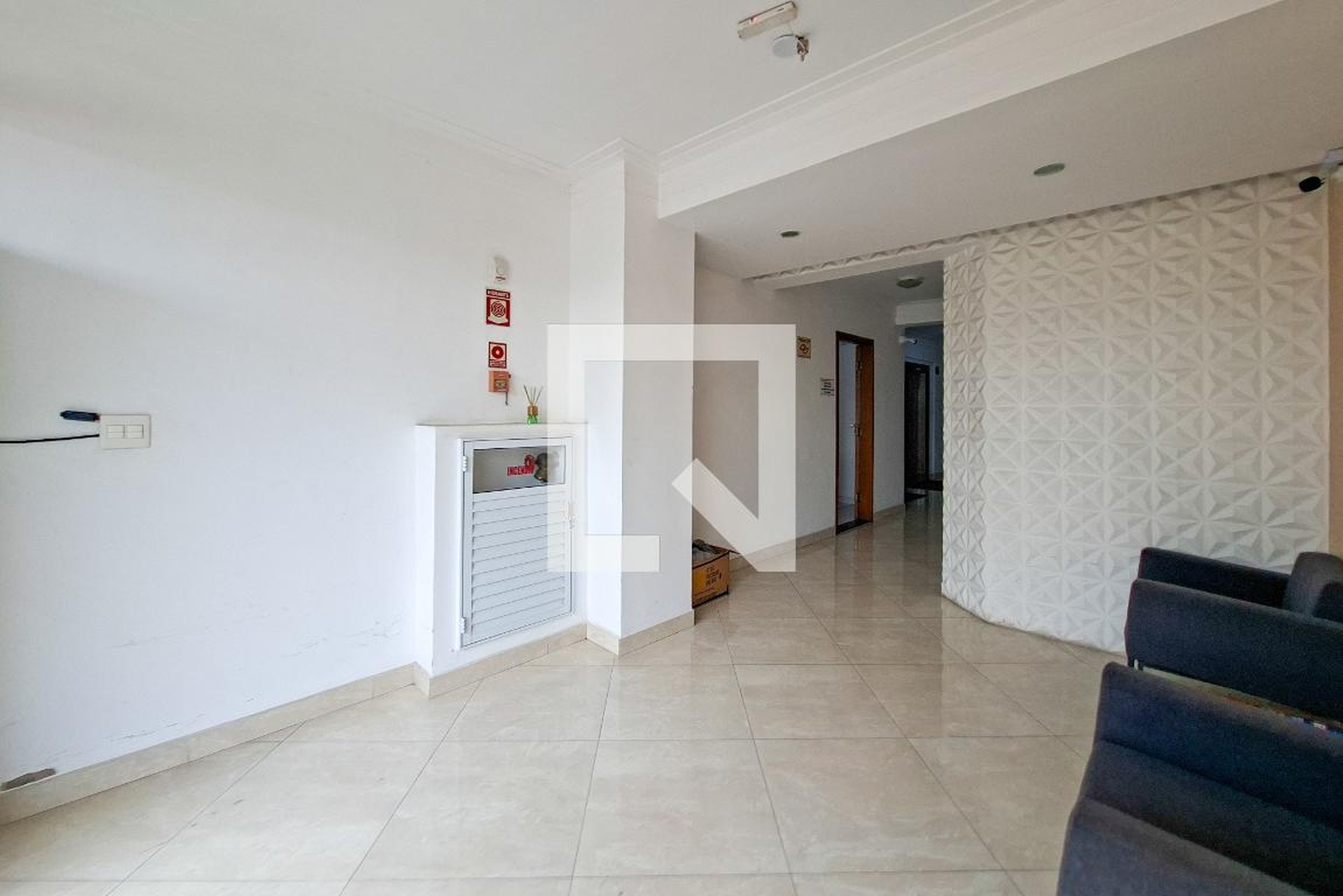 Hall de entrada - Residencial Guariba IX