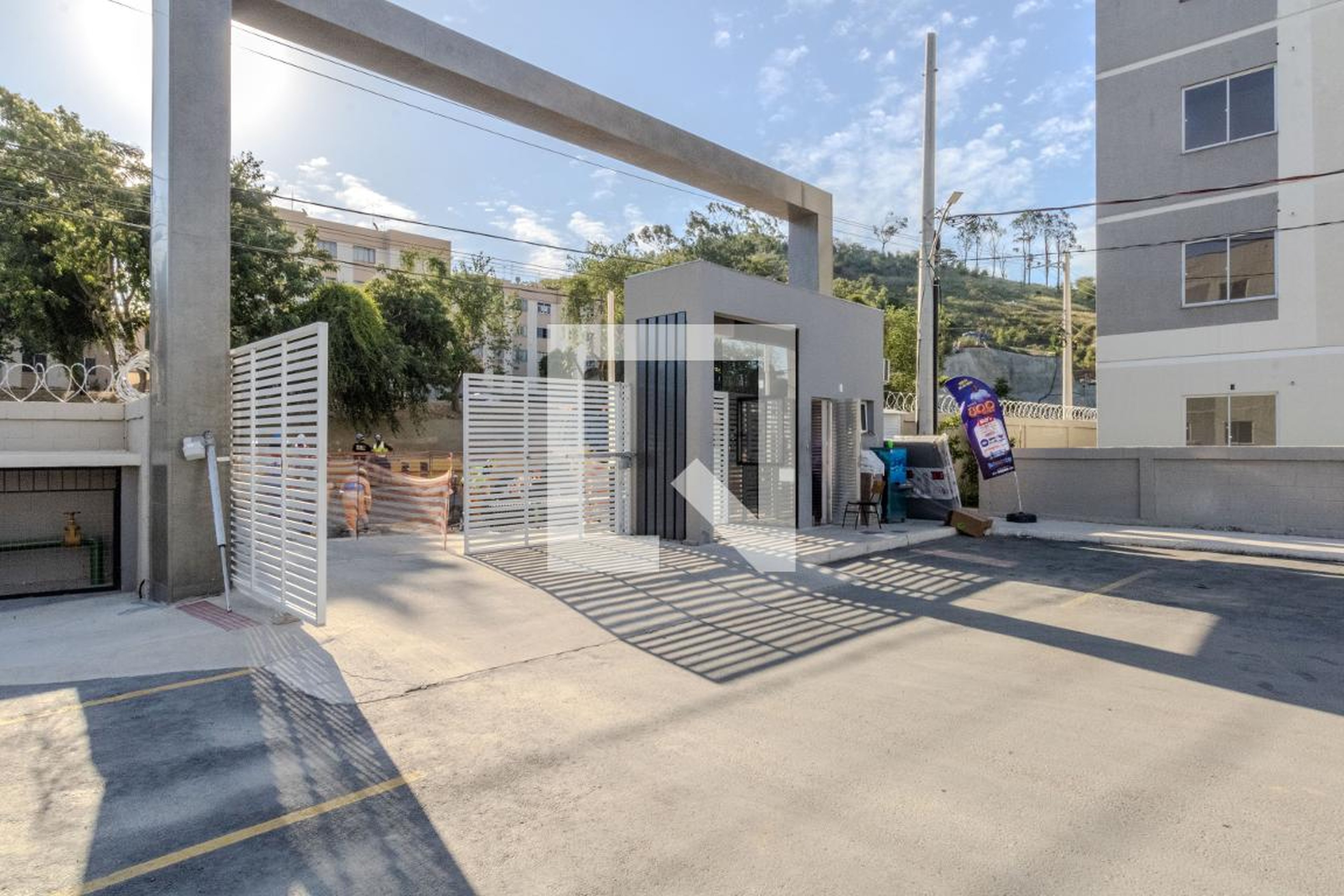 Fachada do condomínio Condomínio Viver Mais Campo Grande