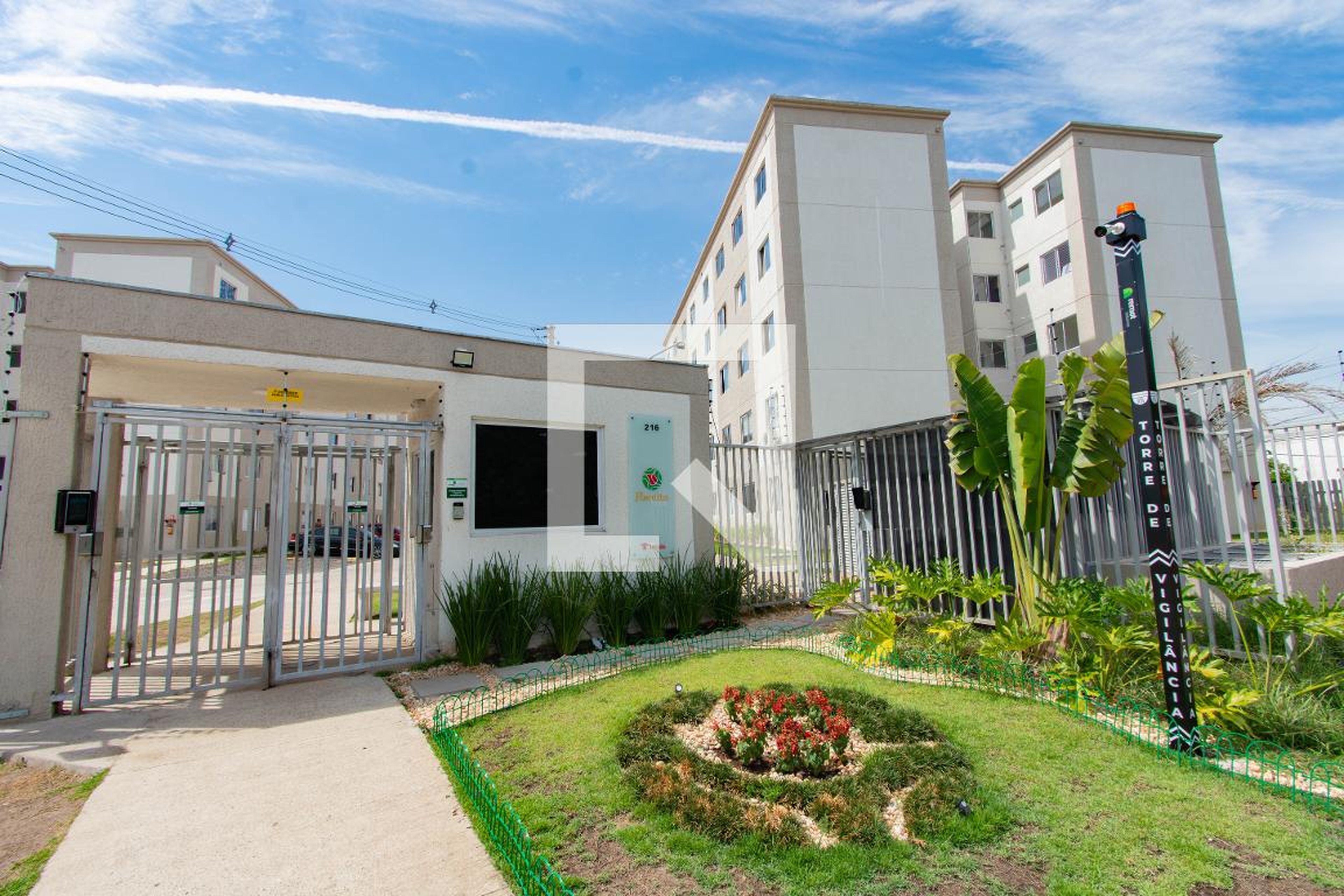 Fachada Condomínio Floratta  Construtora Tenda