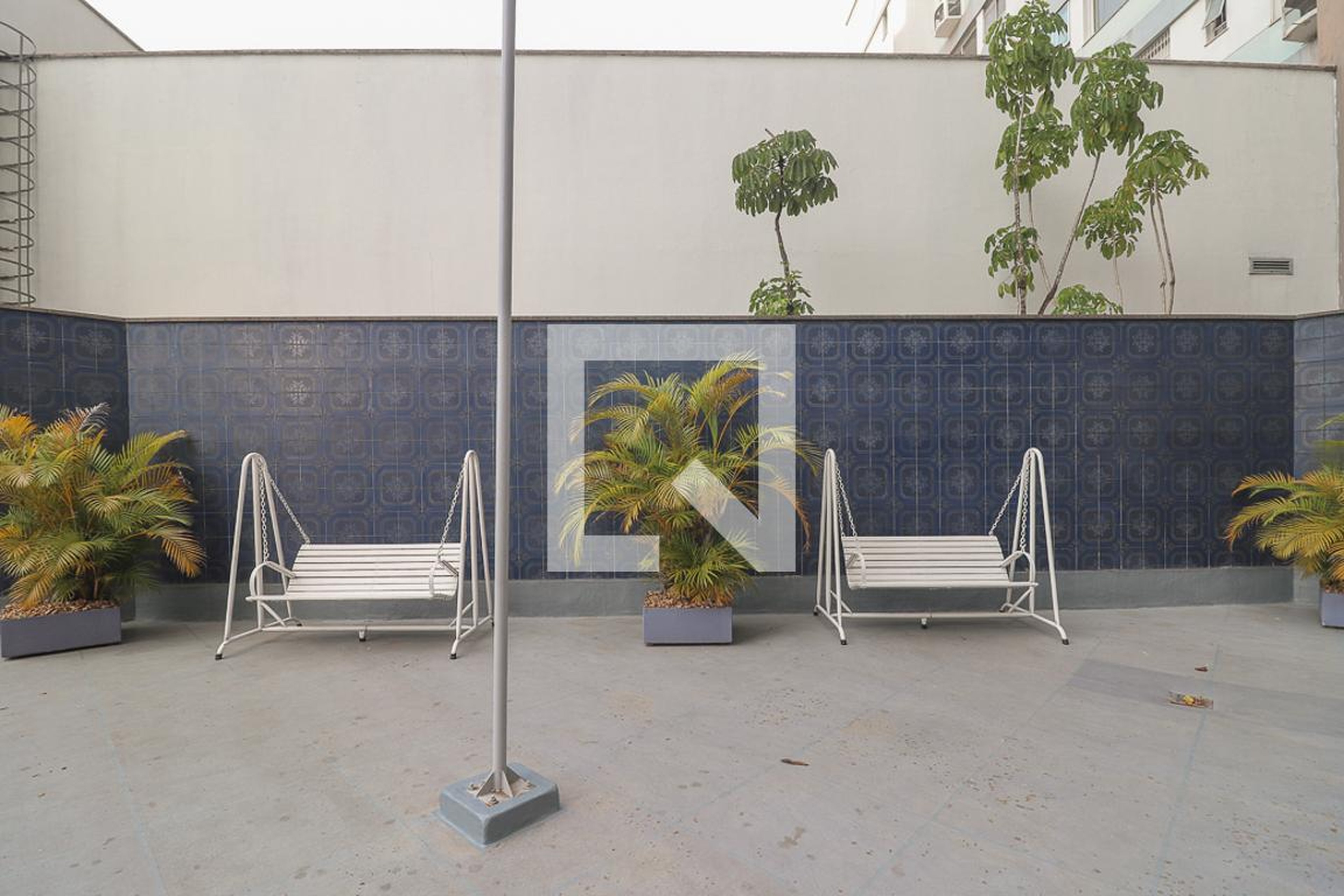 Área comum - Plaza Residencial Alberto Bins