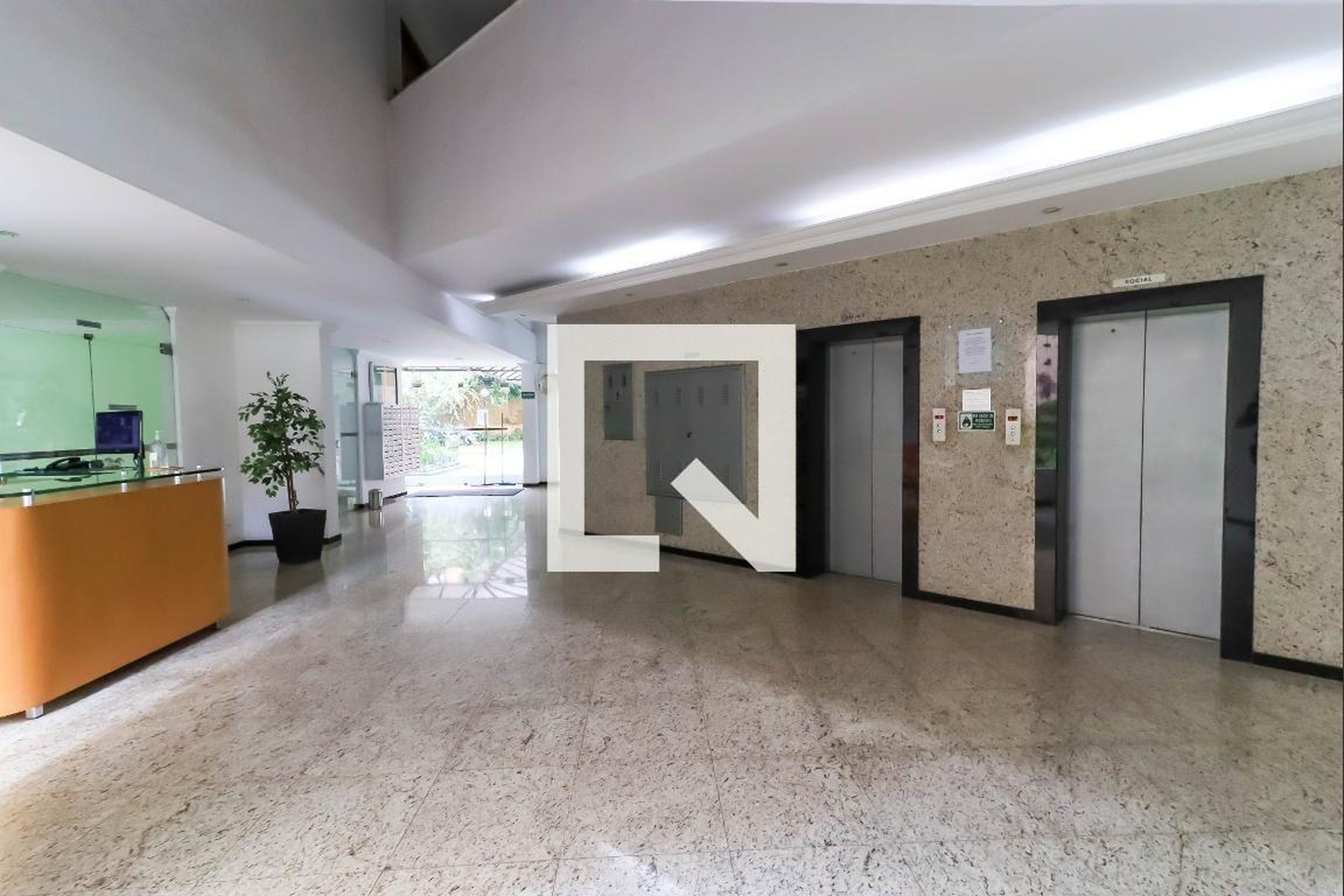 Hall de entrada - Residencial Interlagos