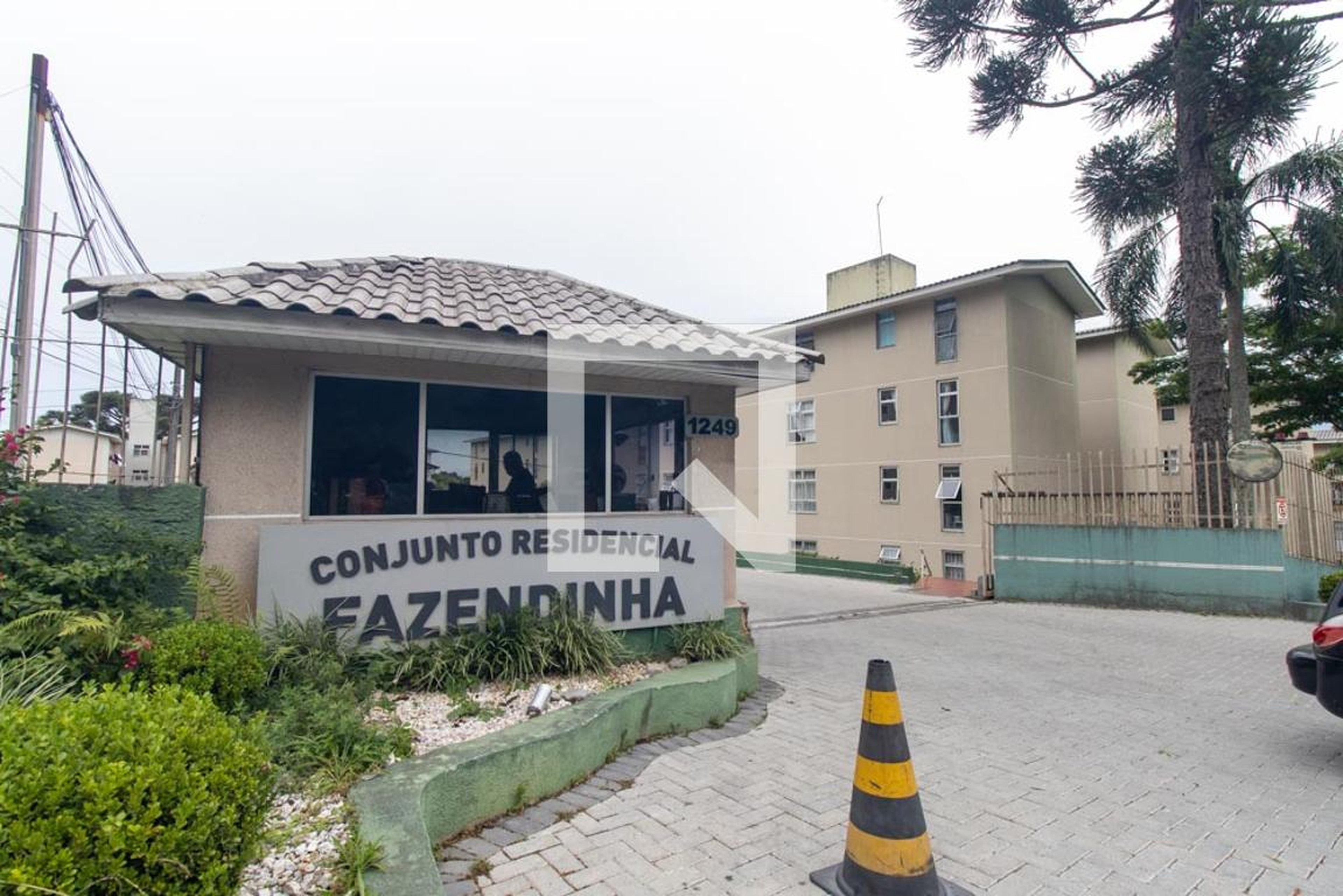 Fachada do Condomínio Residêncial Fazendinha
