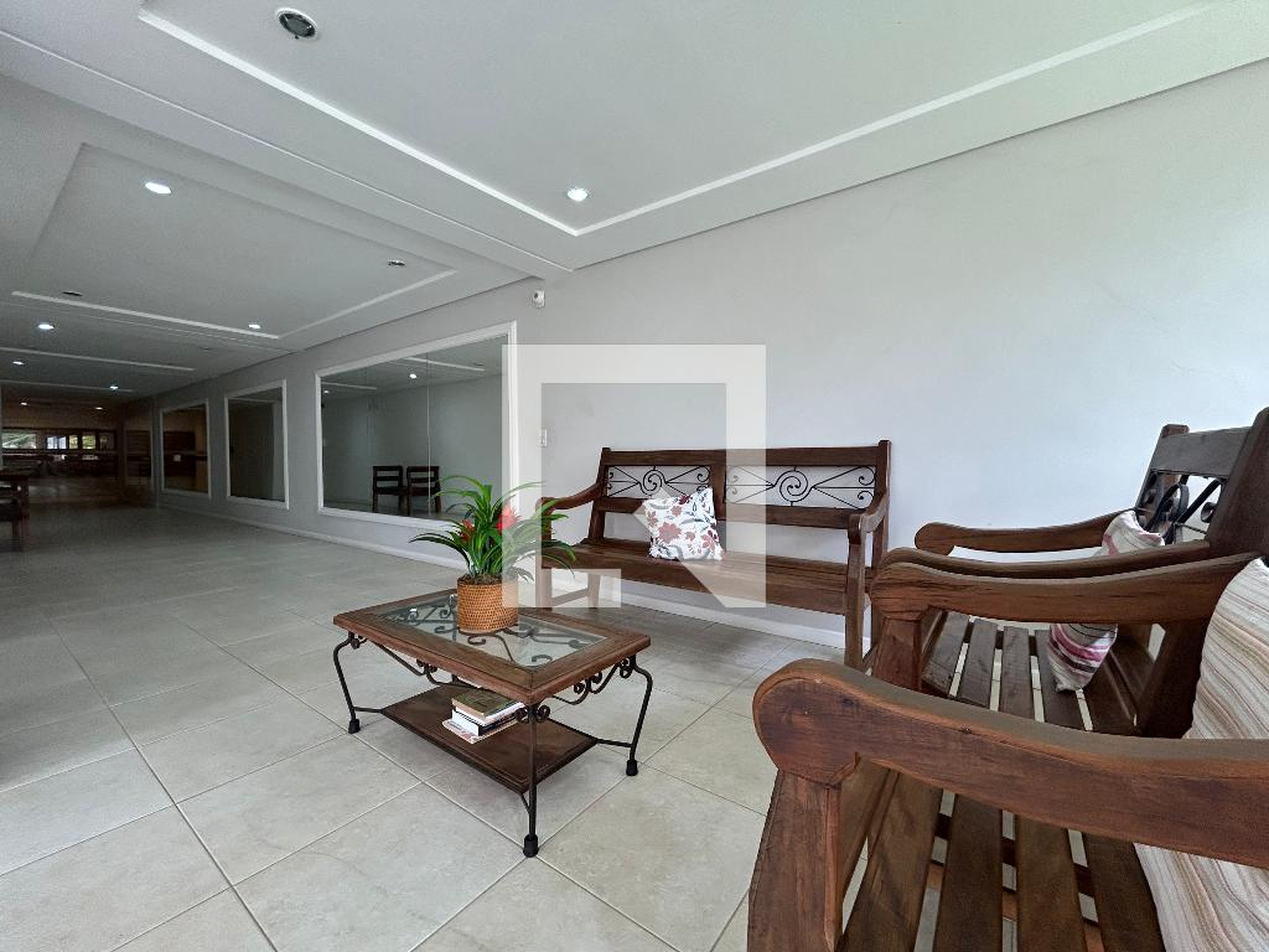Hall de entrada - Residencial Flamboyant