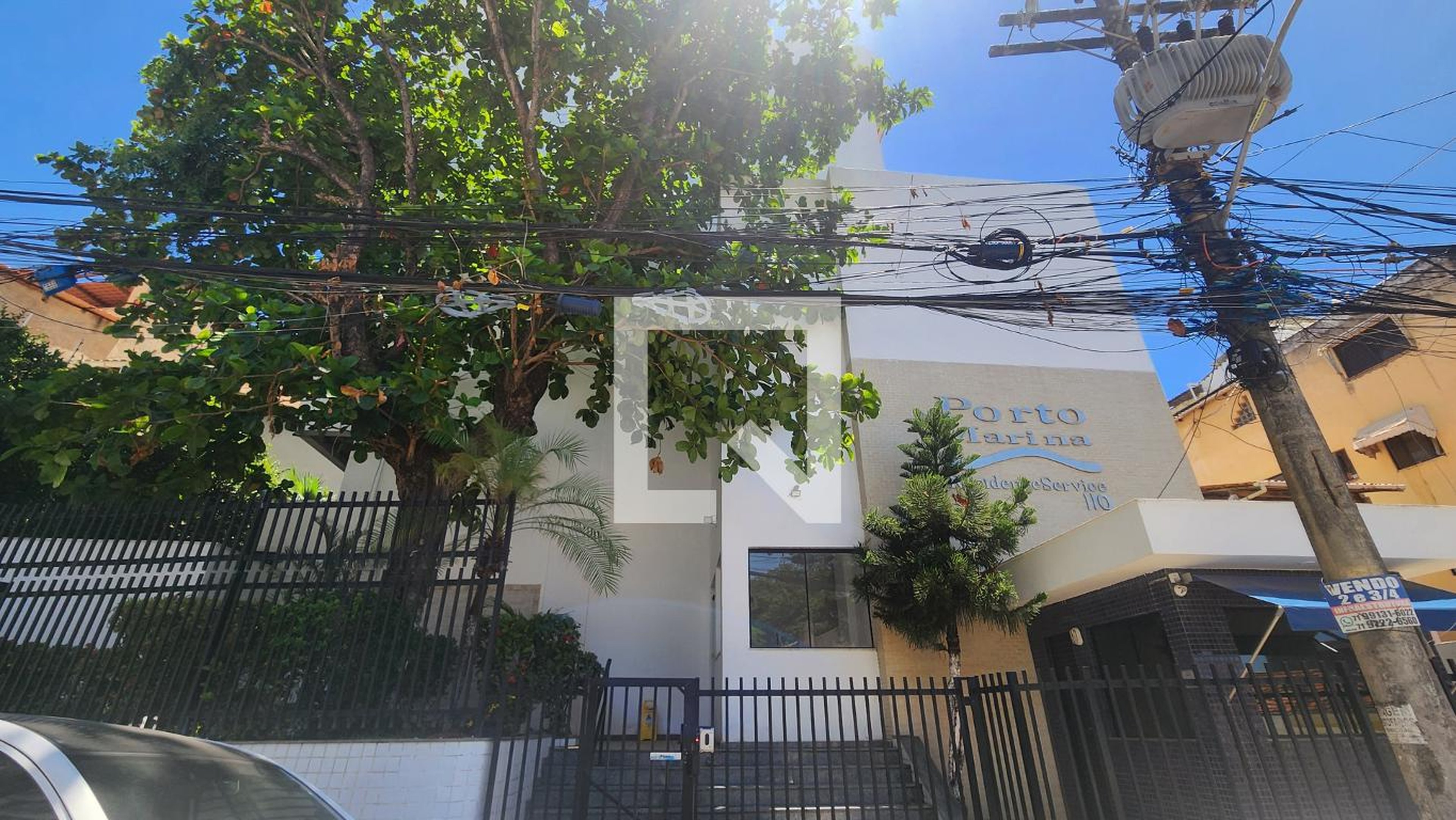 Fachada Condomínio Porto Marina Residence Service