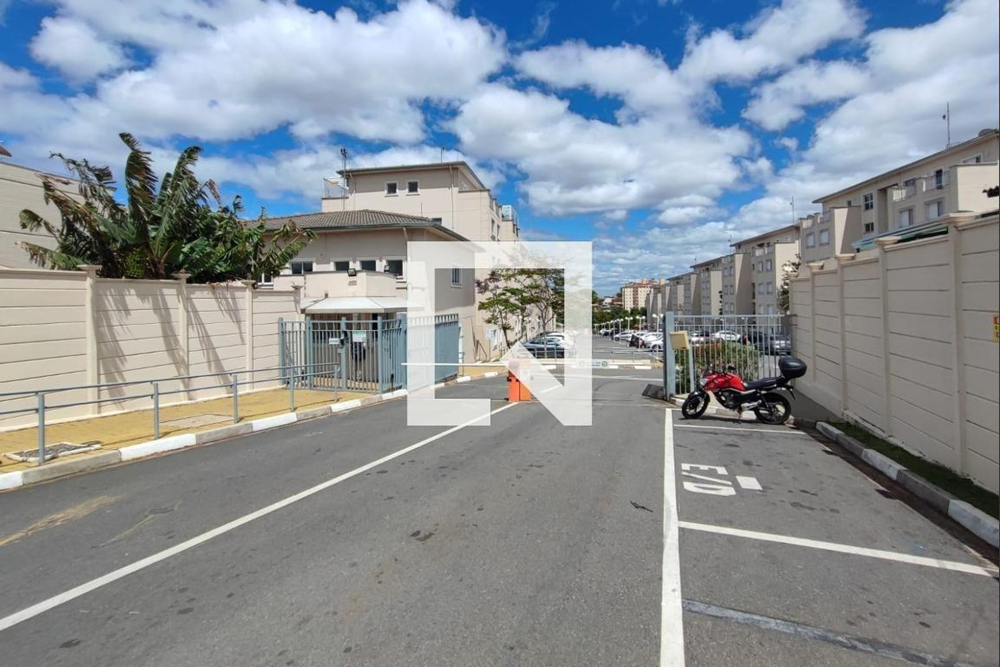 Fachada do Condomínio Condomínio Reserva Jardim Amazonas