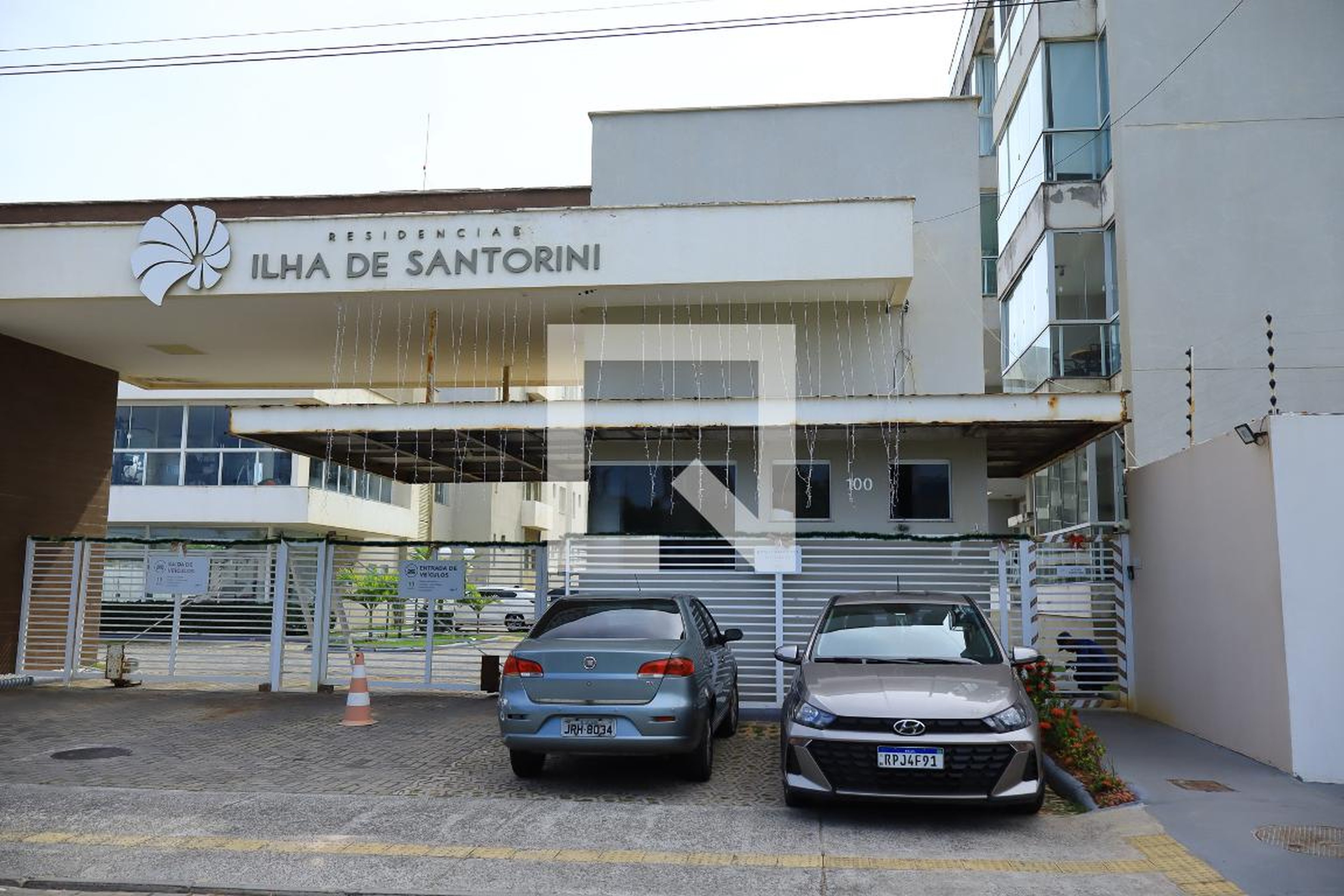 Fachada Residencial Ilha de Santorini