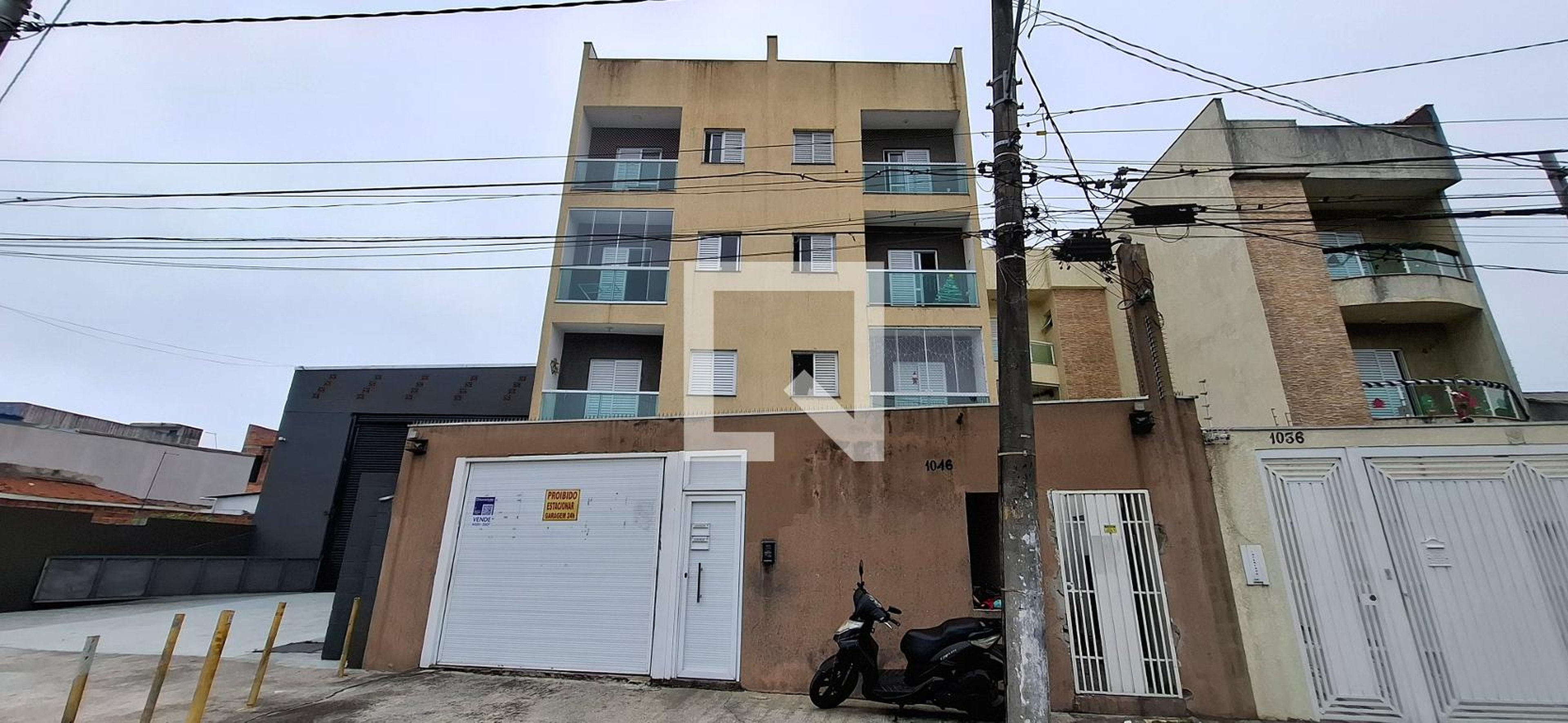 Fachada Condomínio em Rua Chuí, 1046