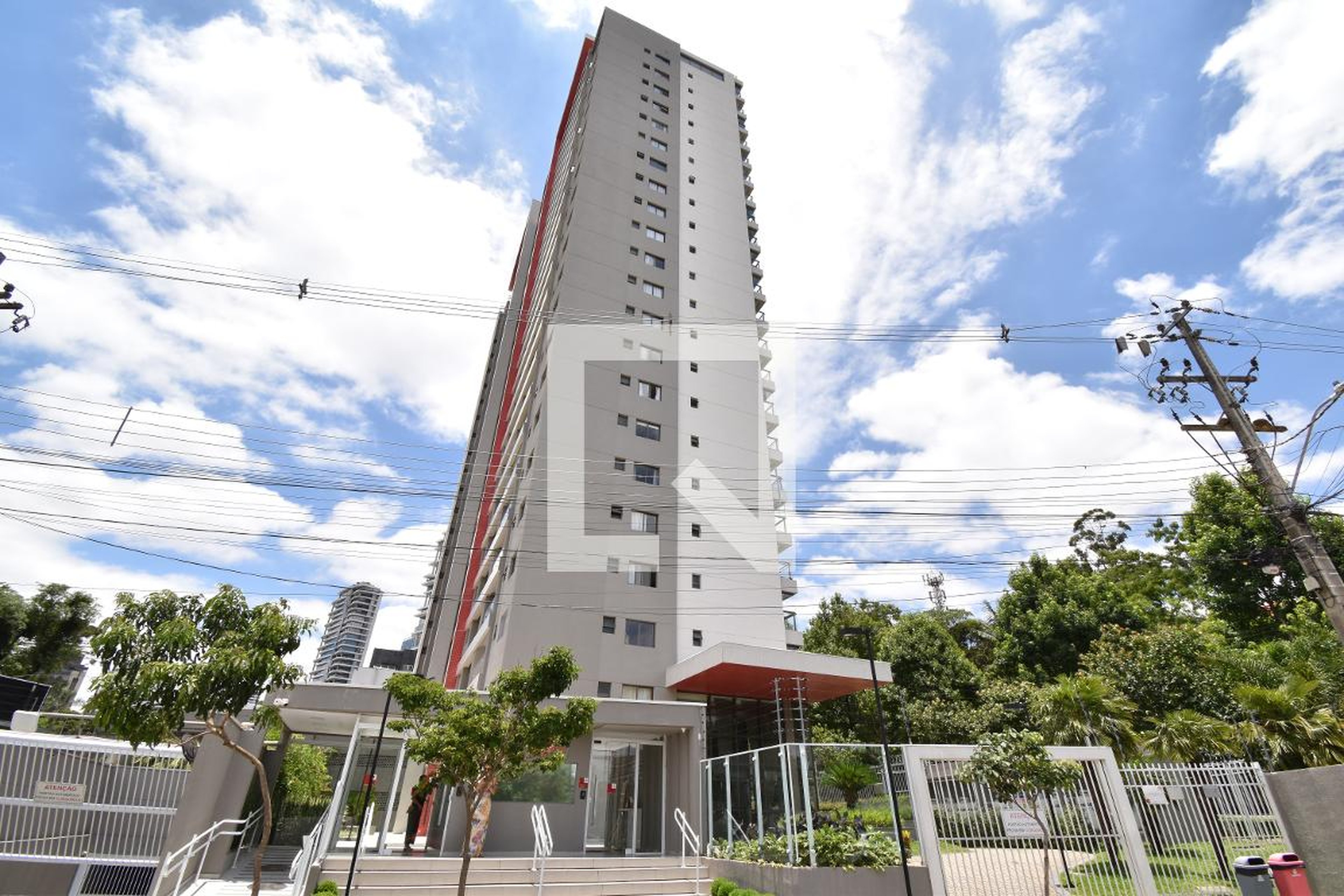 Fachada do Prédio Edifício Red