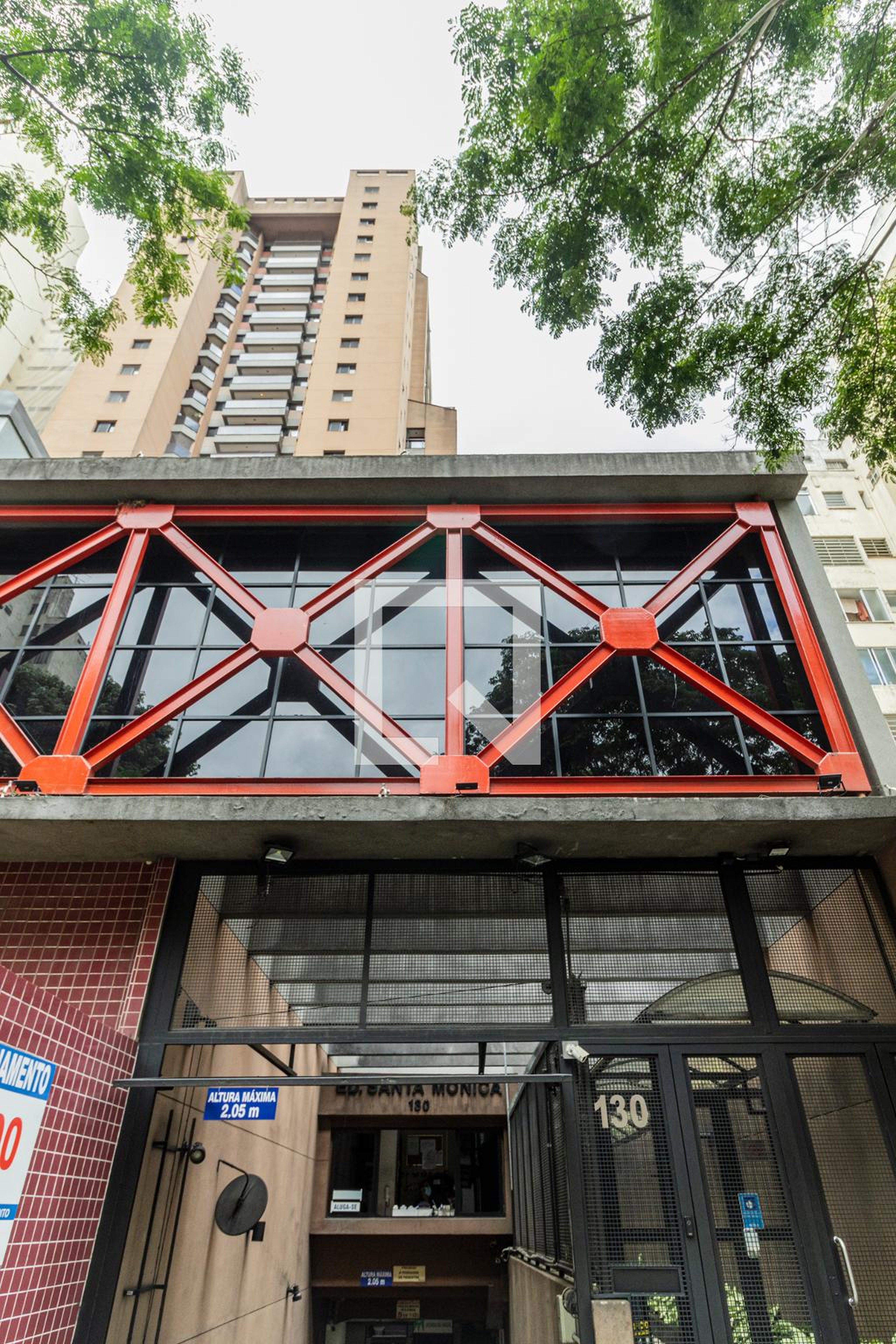 Fachada Edifício Santa Mônica