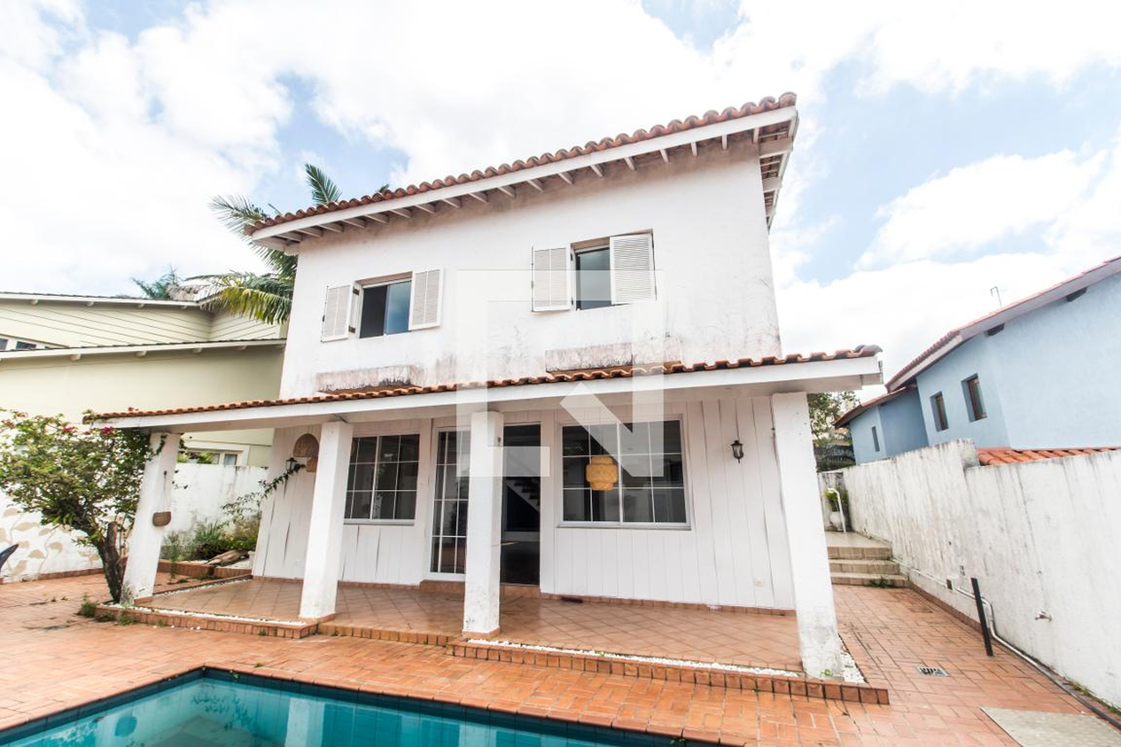 Fachada Condomínio em Alameda Traíra, 187