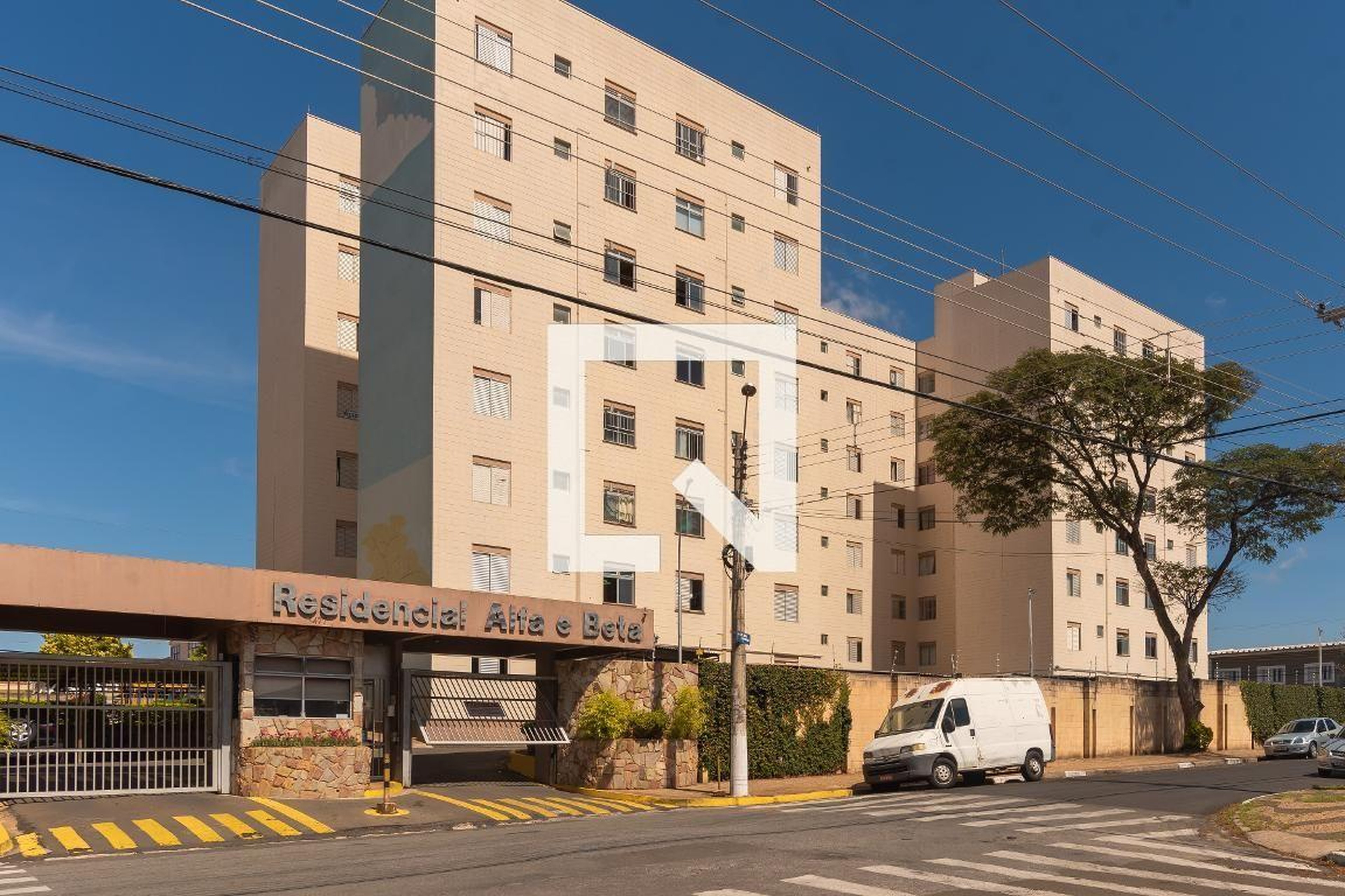 Fachada do Condomínio Condomínio Alfa e Beta