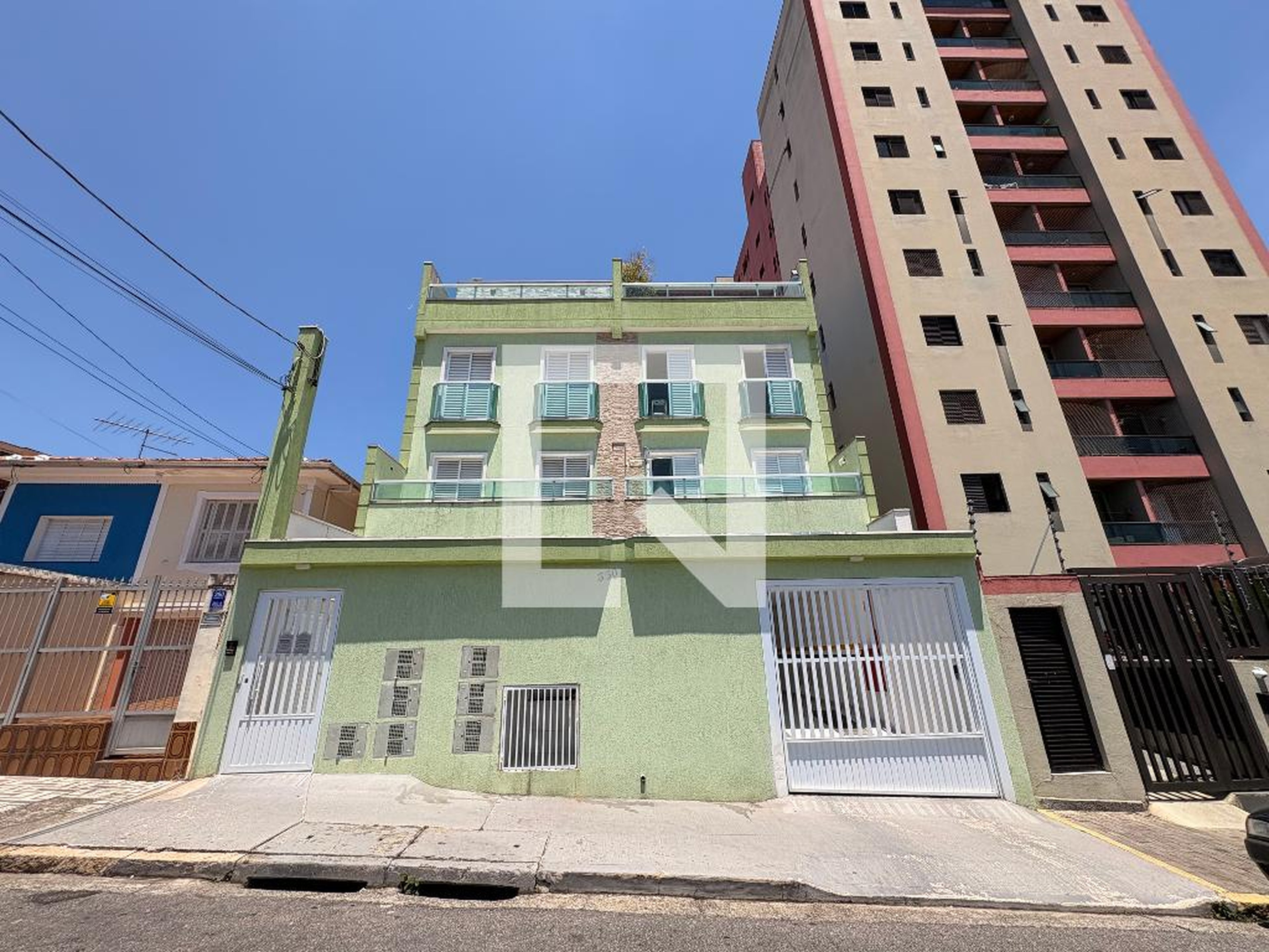 Fachada Condomínio em Rua Belém, 350