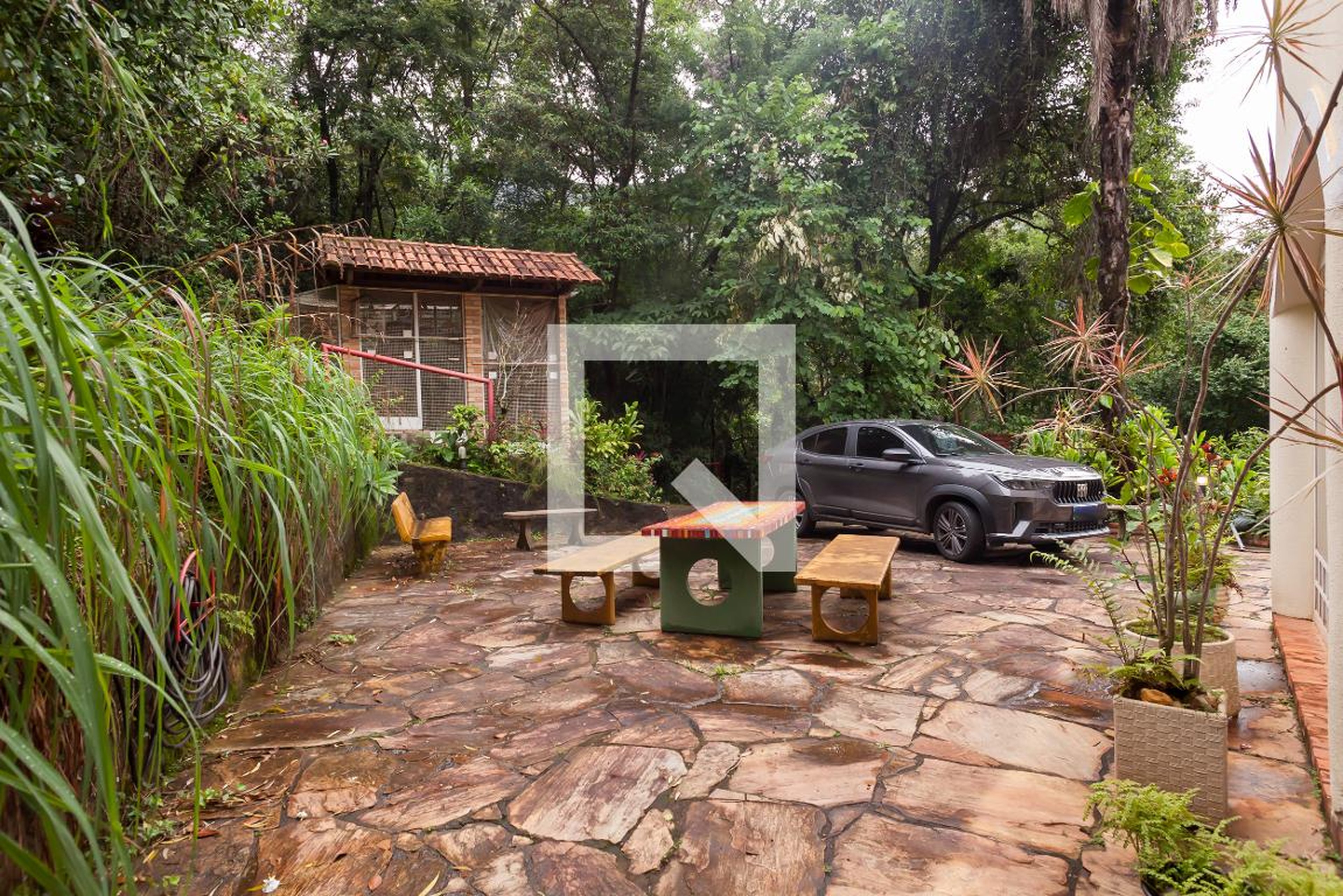 Área externa Condomínio em Alameda das Curupiras, 250