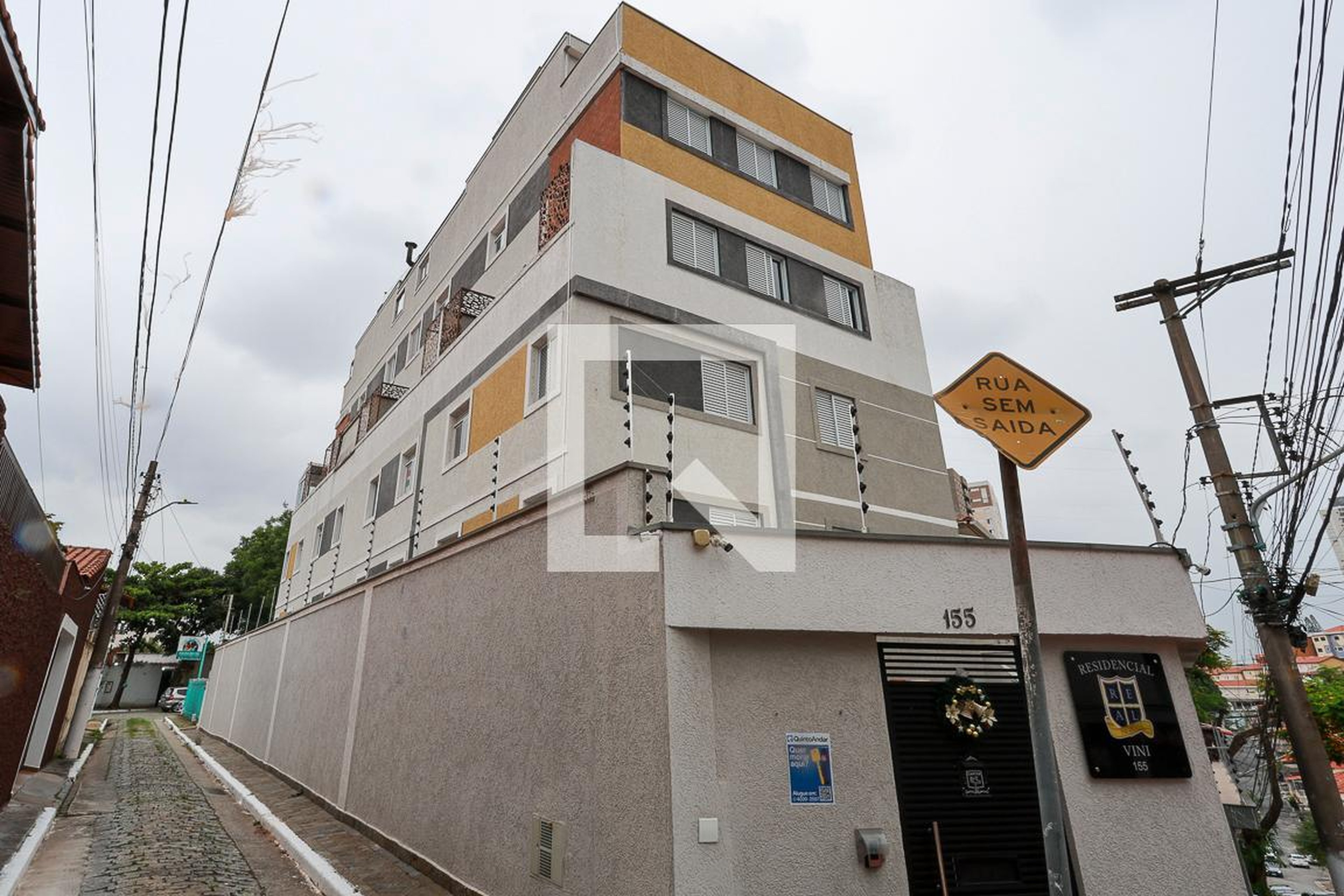 Fachada do prédio Residencial Real North Vini