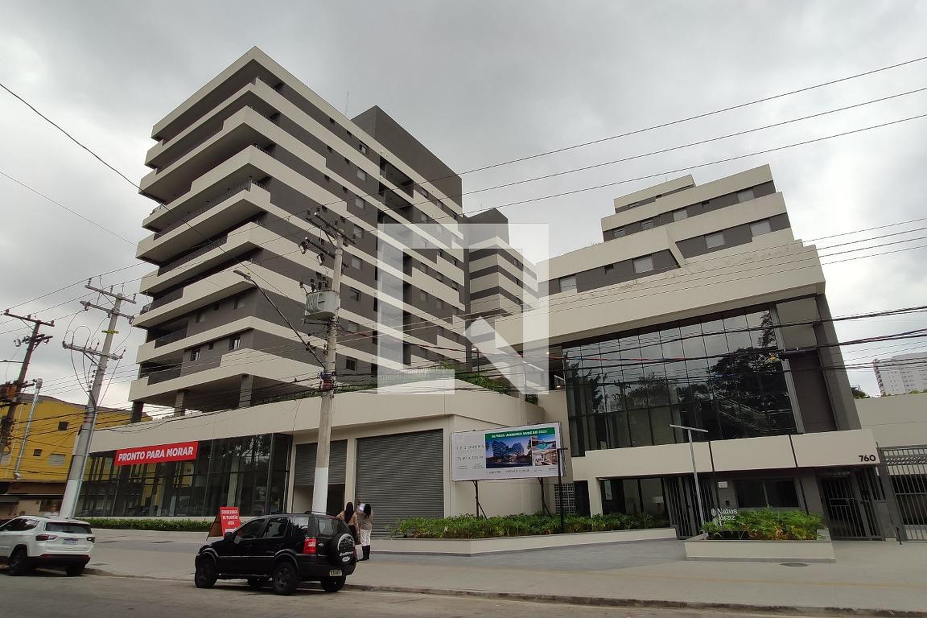 Fachada Condomínio Natus Braz Leme