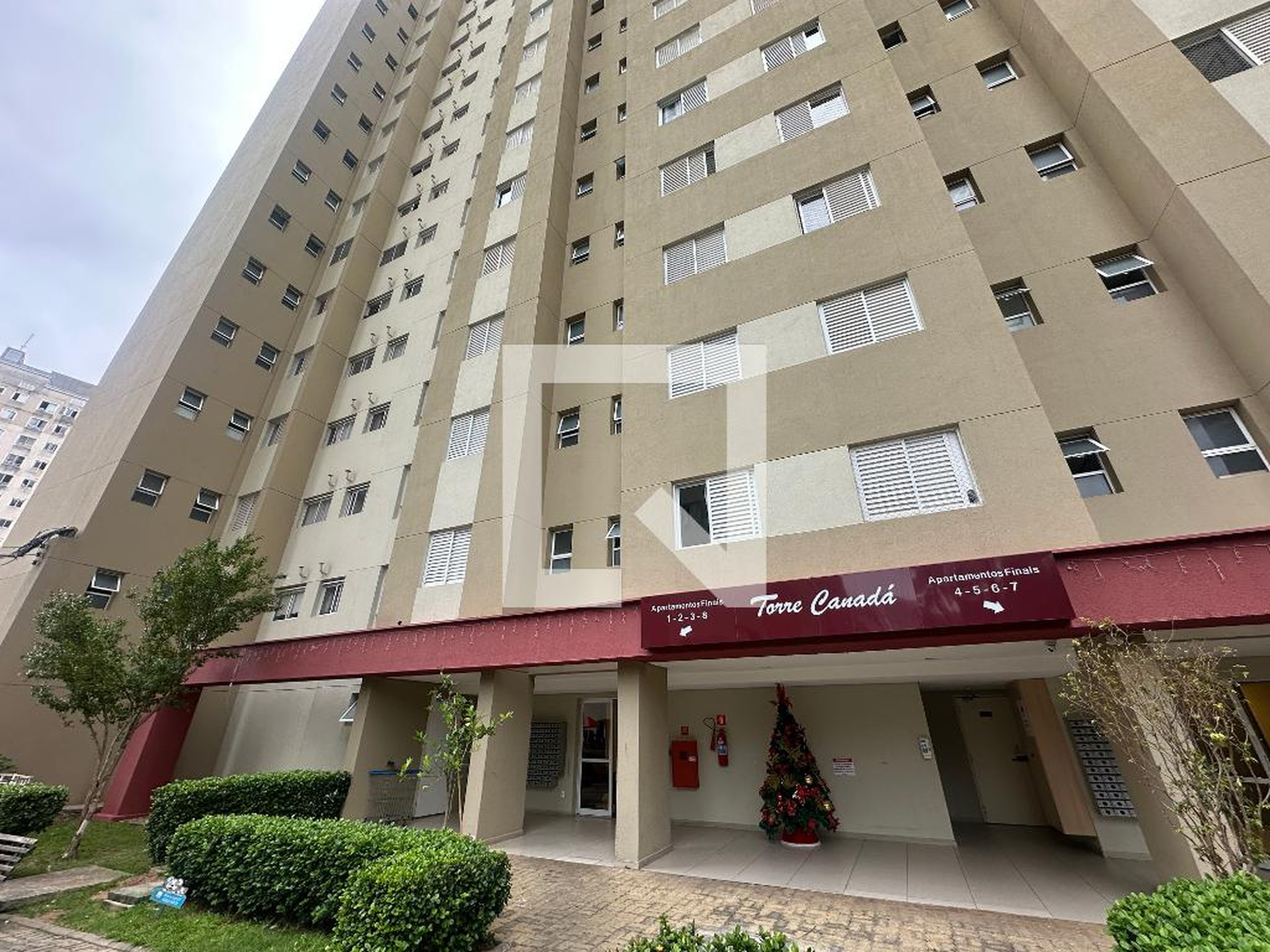 Fachada Condomínio Nações Club de Morar