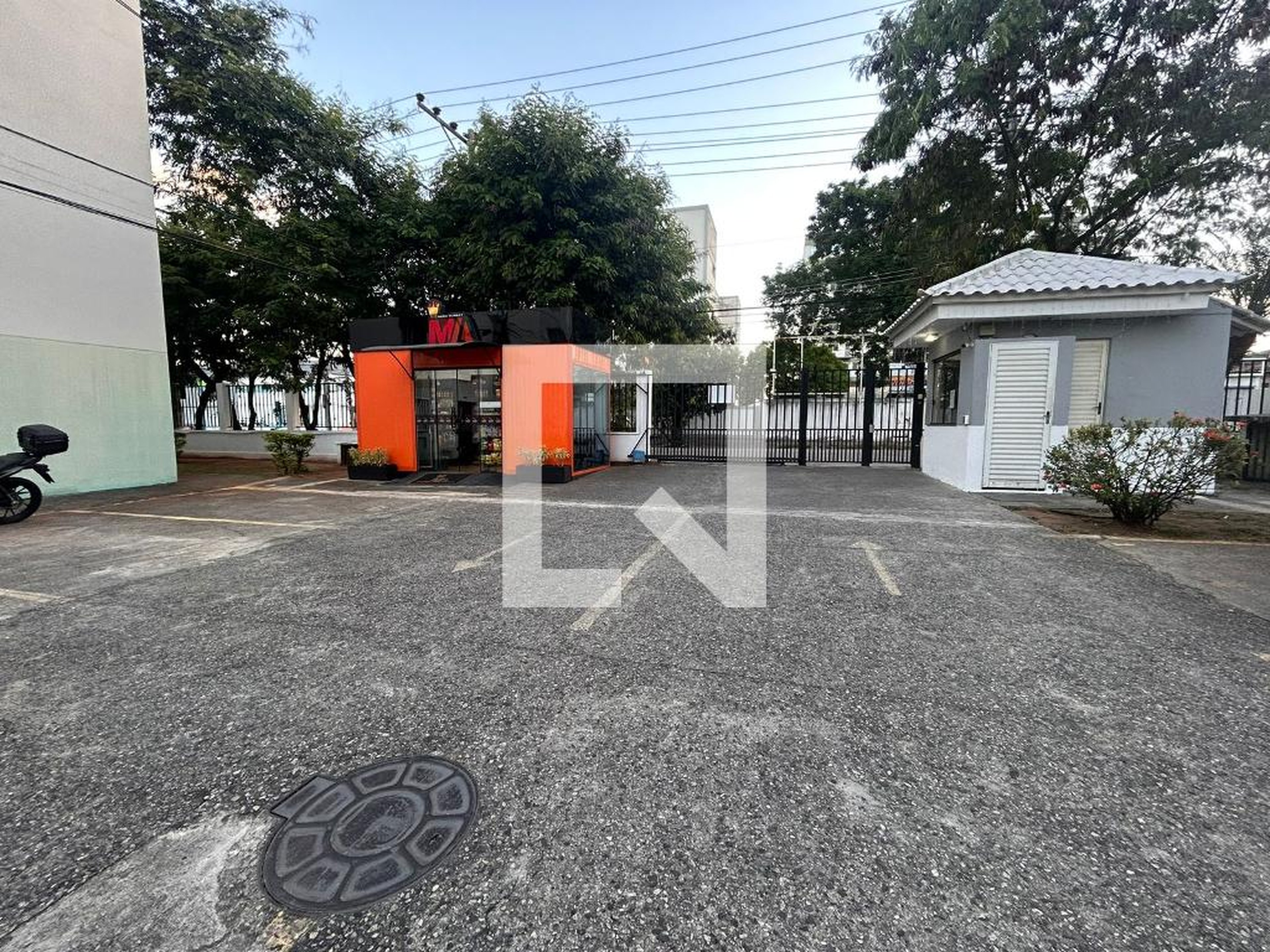 Fachada do condomínio Residencial Paineiras