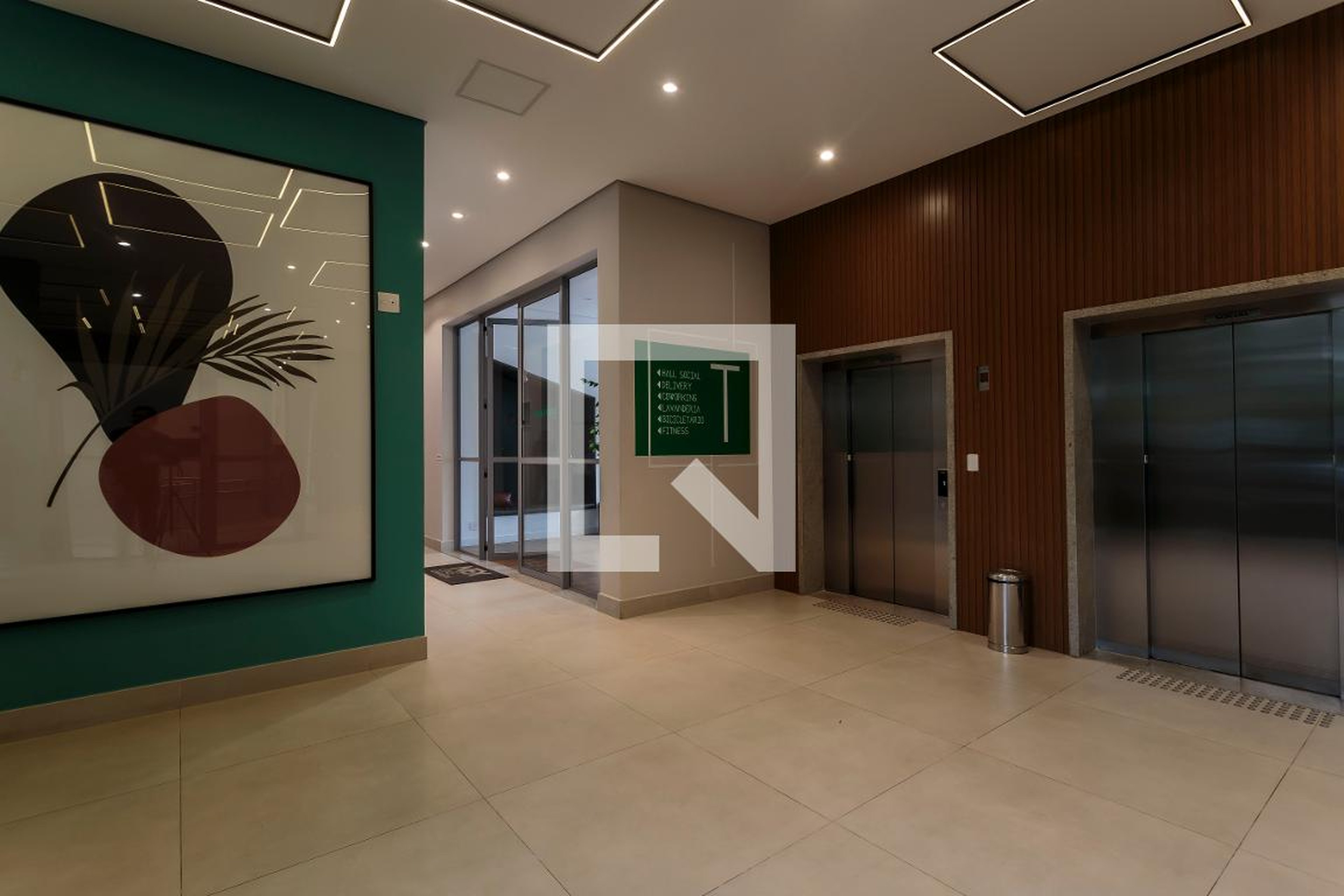 Hall social - Residencial Nex One Ibirapuera