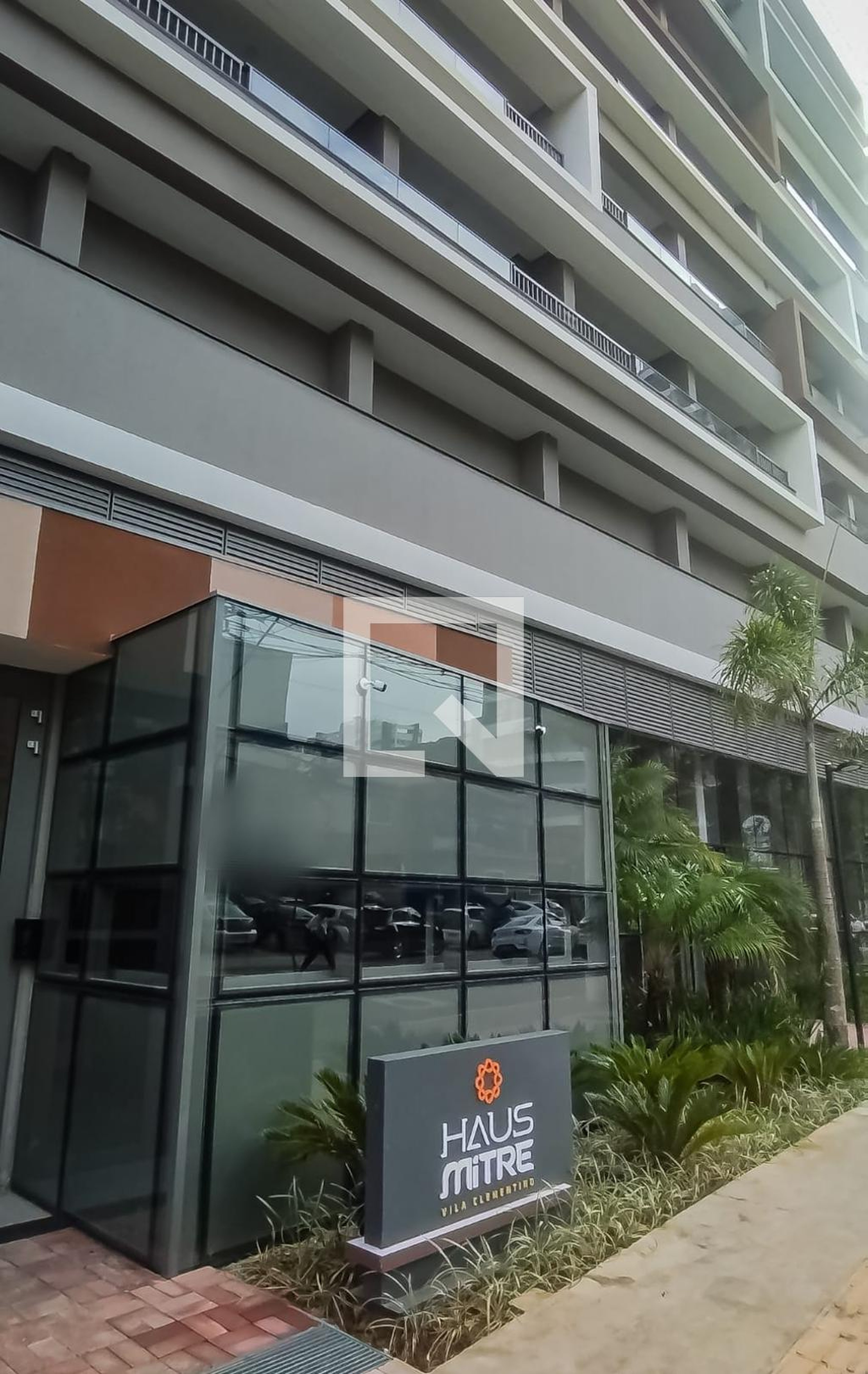 Fachada Condomínio Haus Mitre Vila Clementino