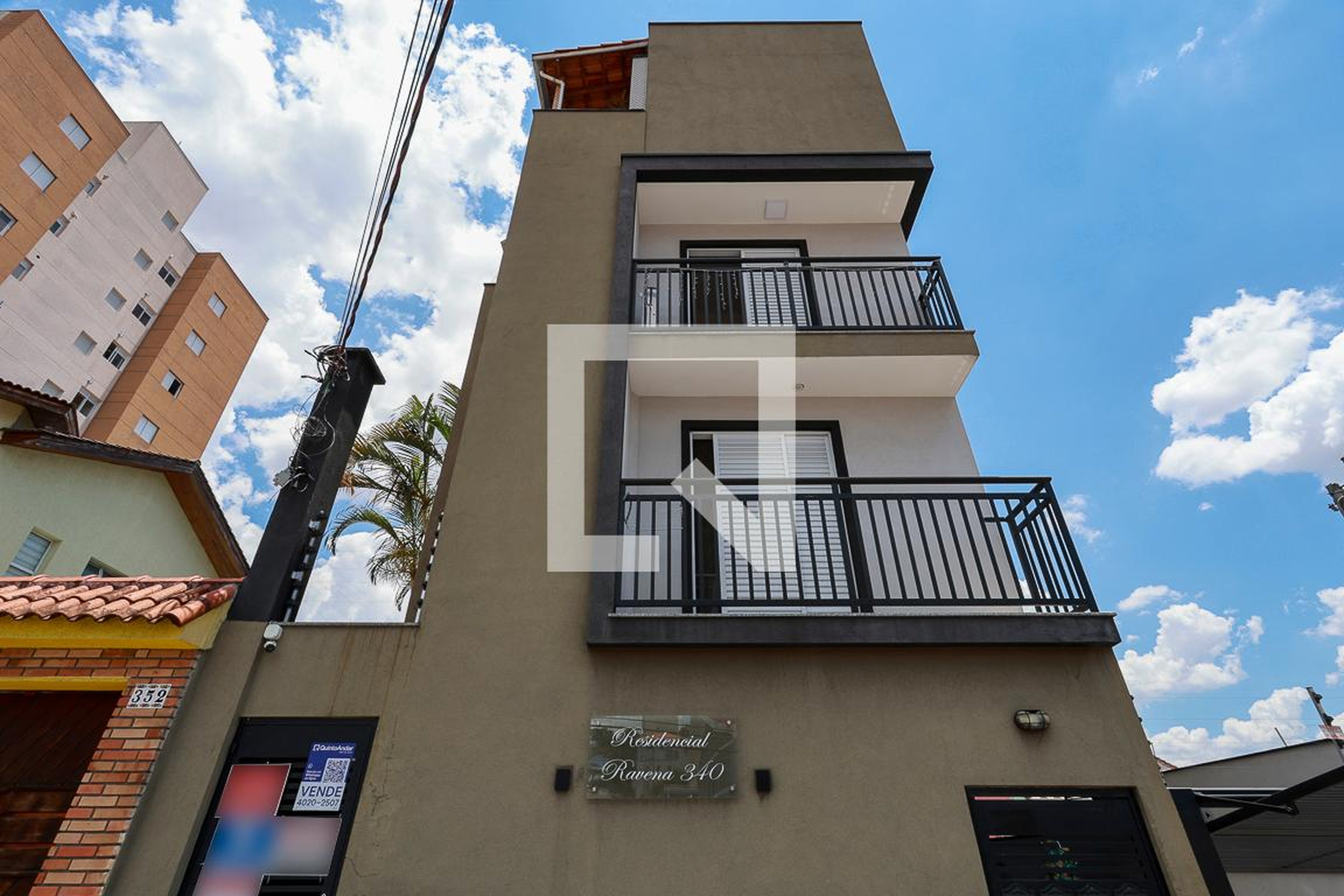 Fachada do prédio Residencial Ravena