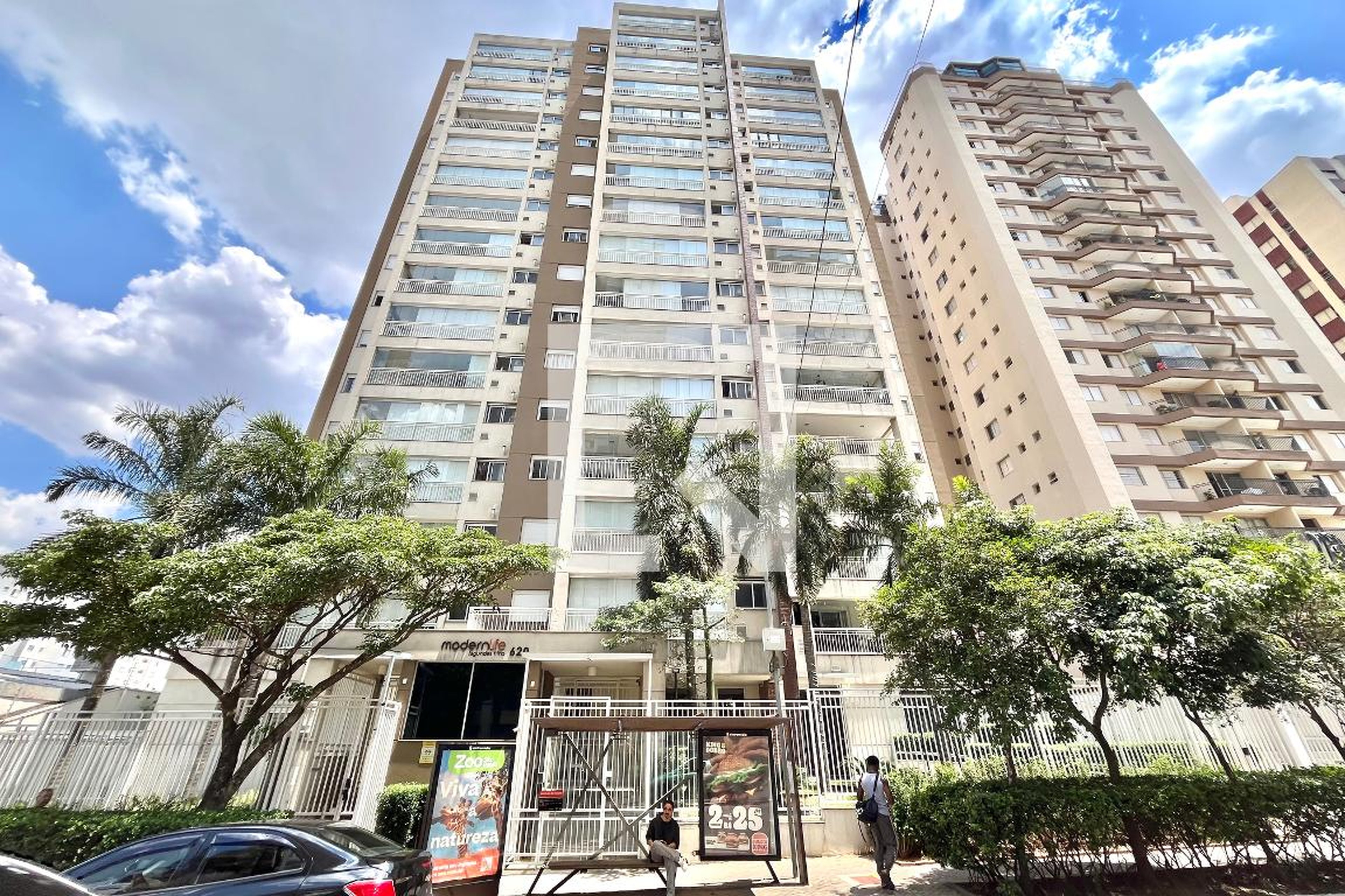 Fachada Condomínio Modern Life