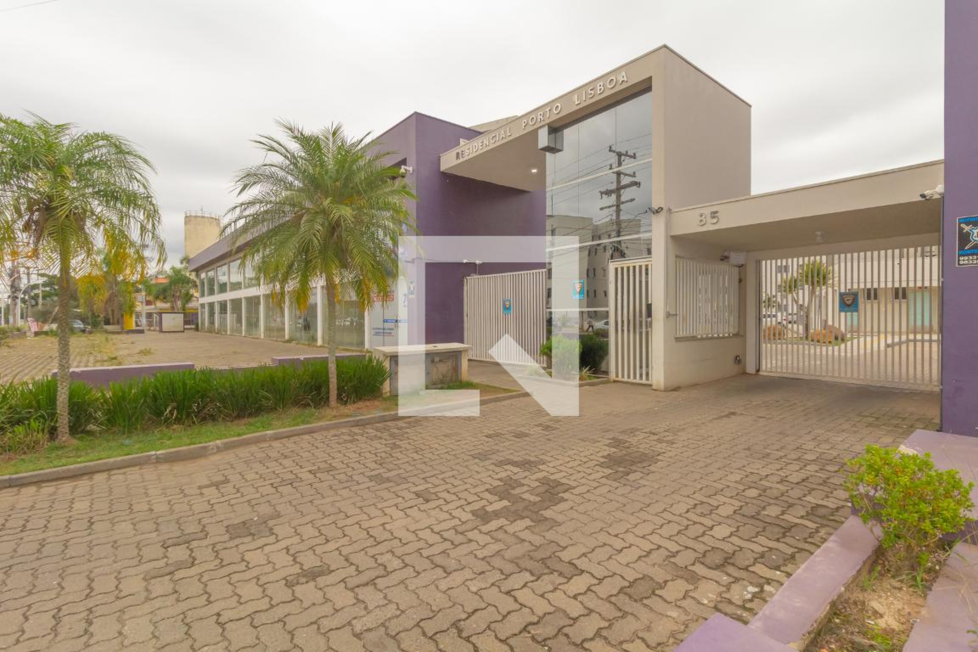 Fachada do condomínio Residencial Porto Lisboa