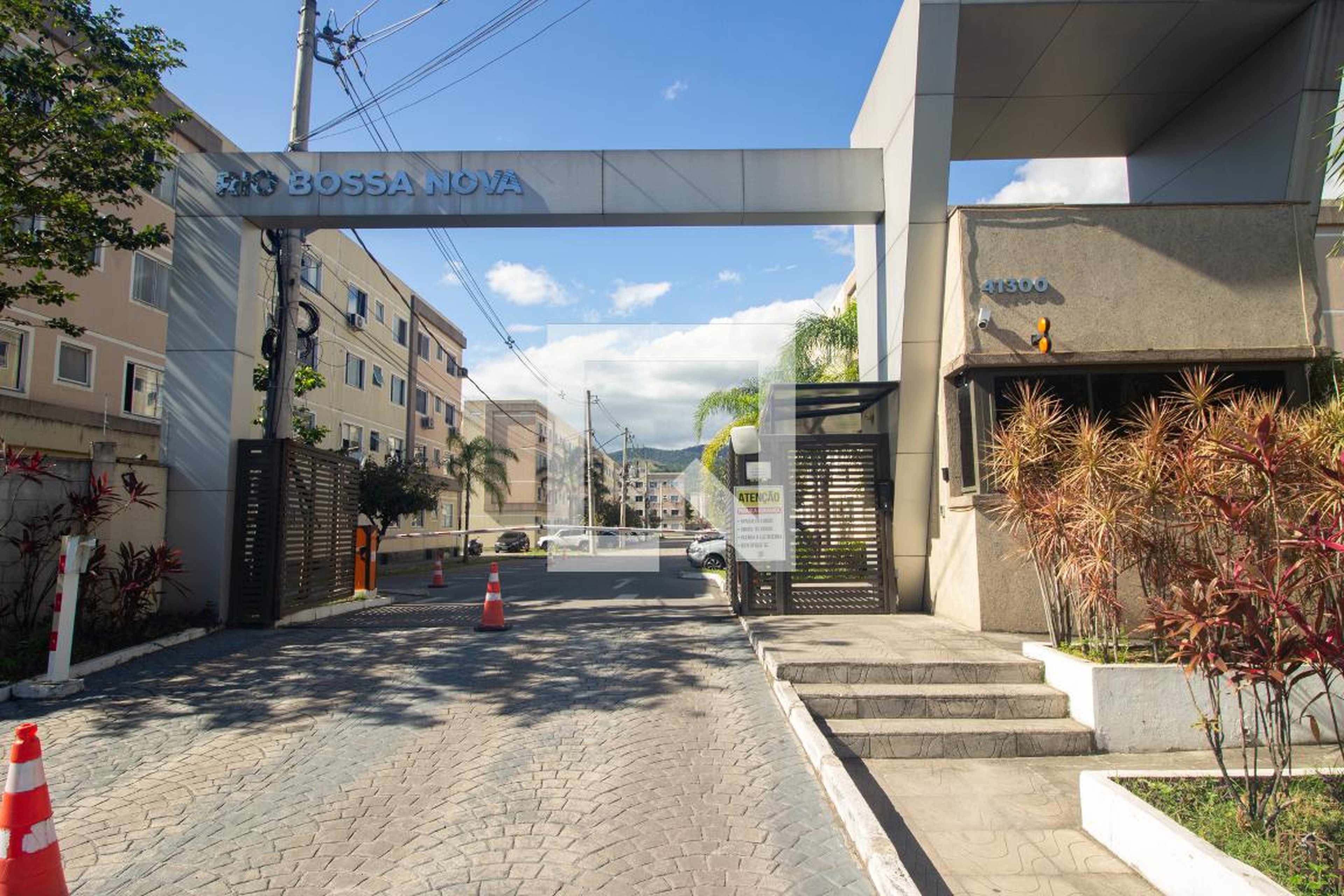 Fachada do condomínio Residencial Rio Bossa Nova