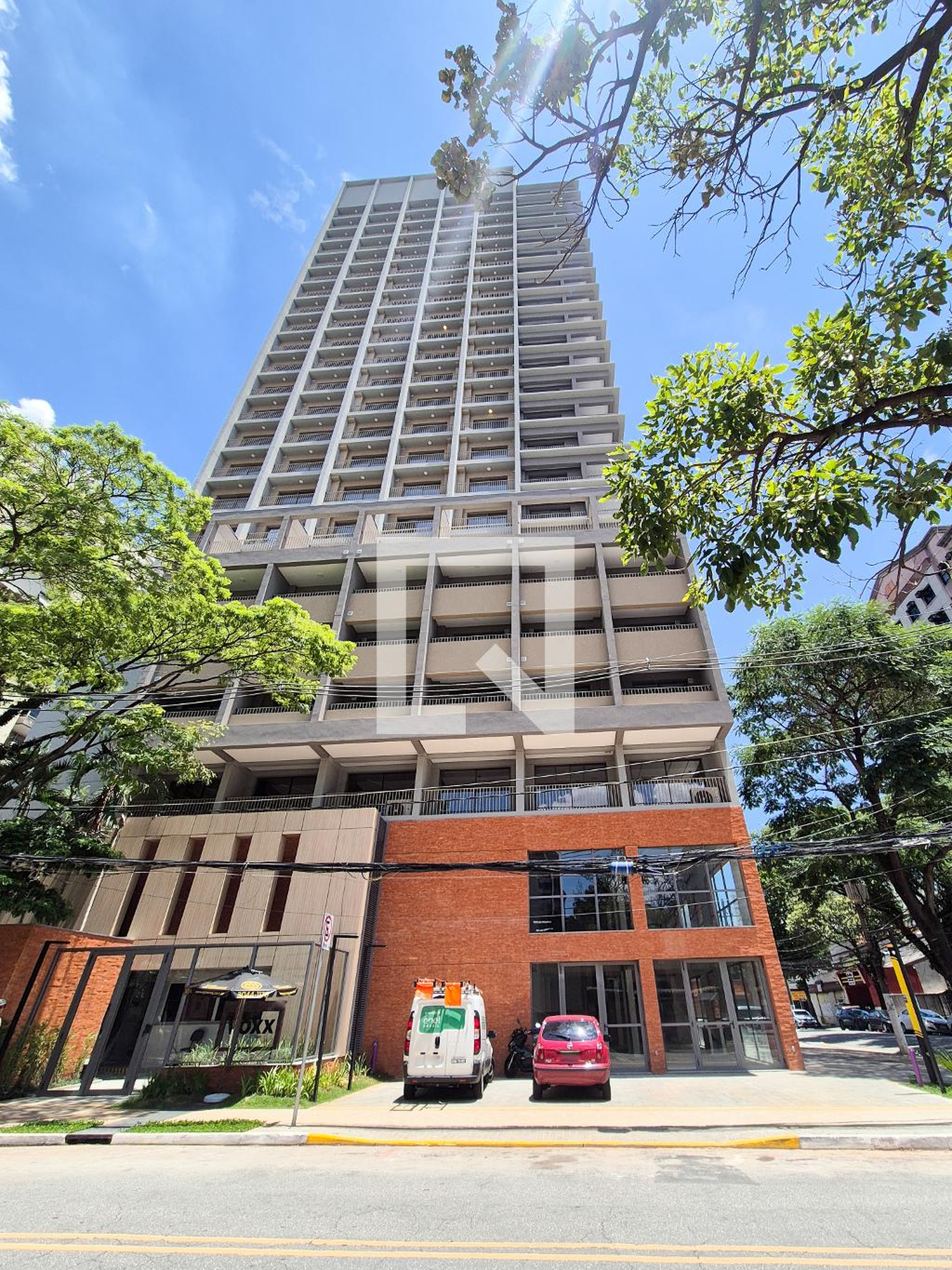 Fachada Condomínio em Rua Clodomiro Amazonas, 1393