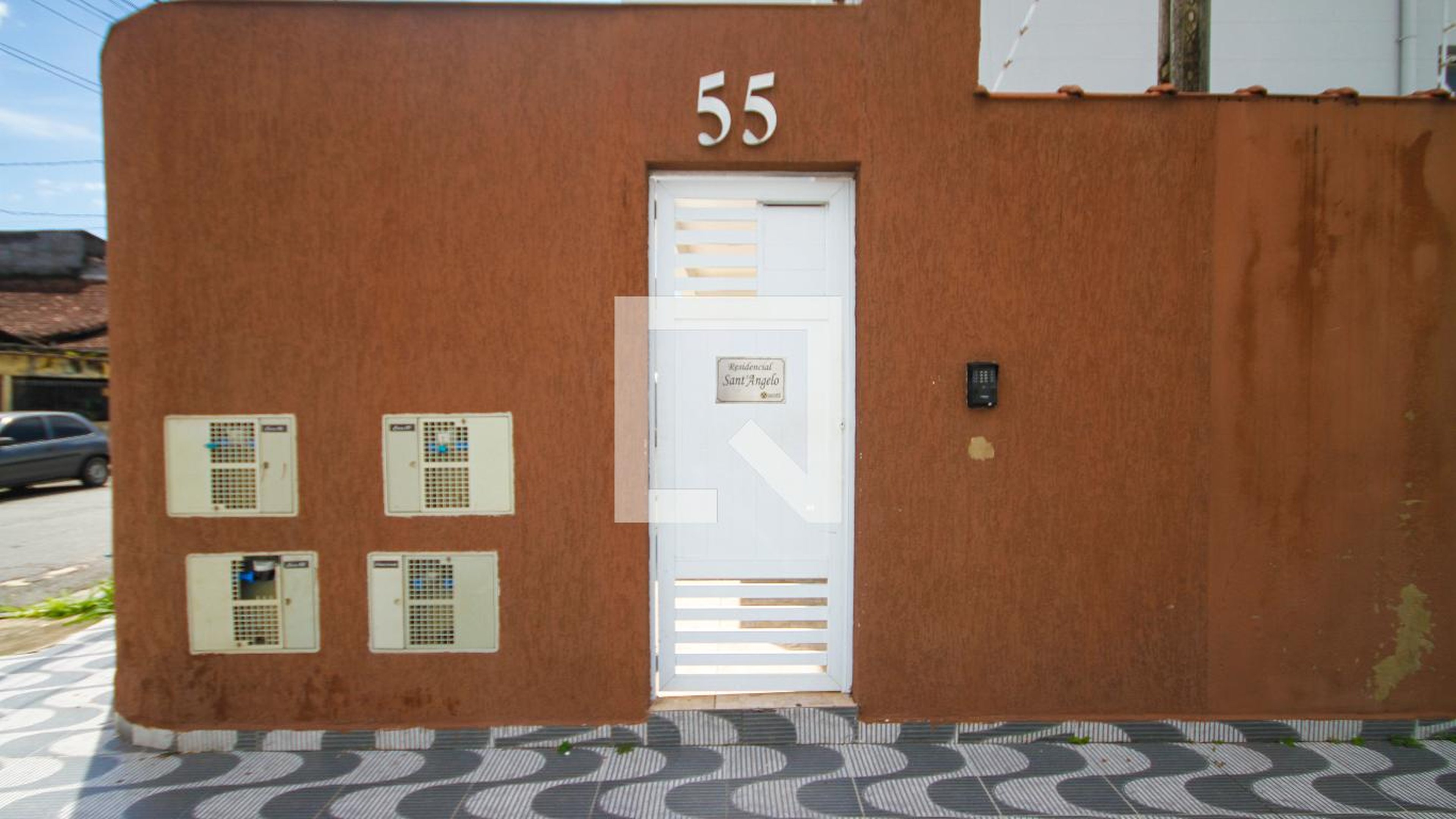 Fachada Condomínio em Avenida Presidente Kennedy, 55