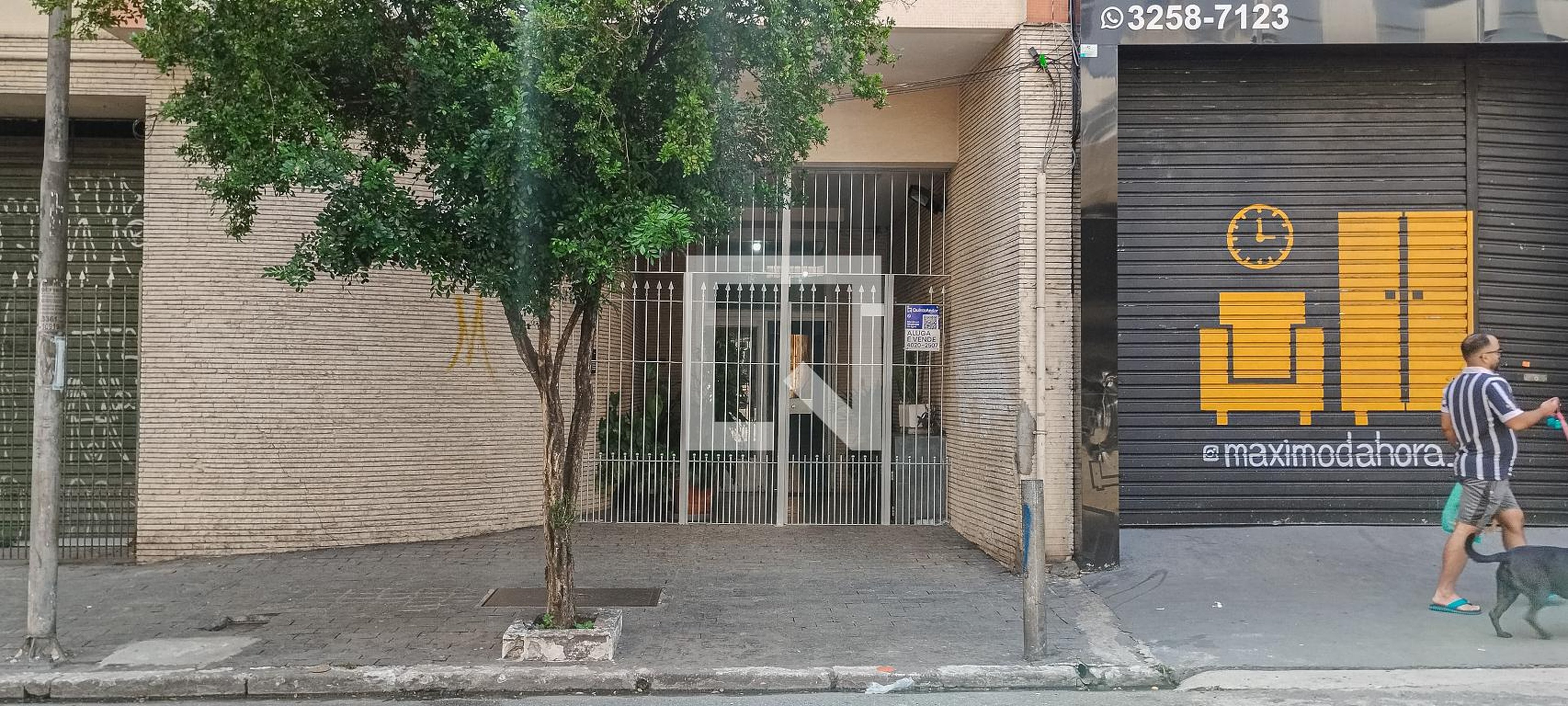 Fachada Condomínio em Avenida Nove de Julho, 1237