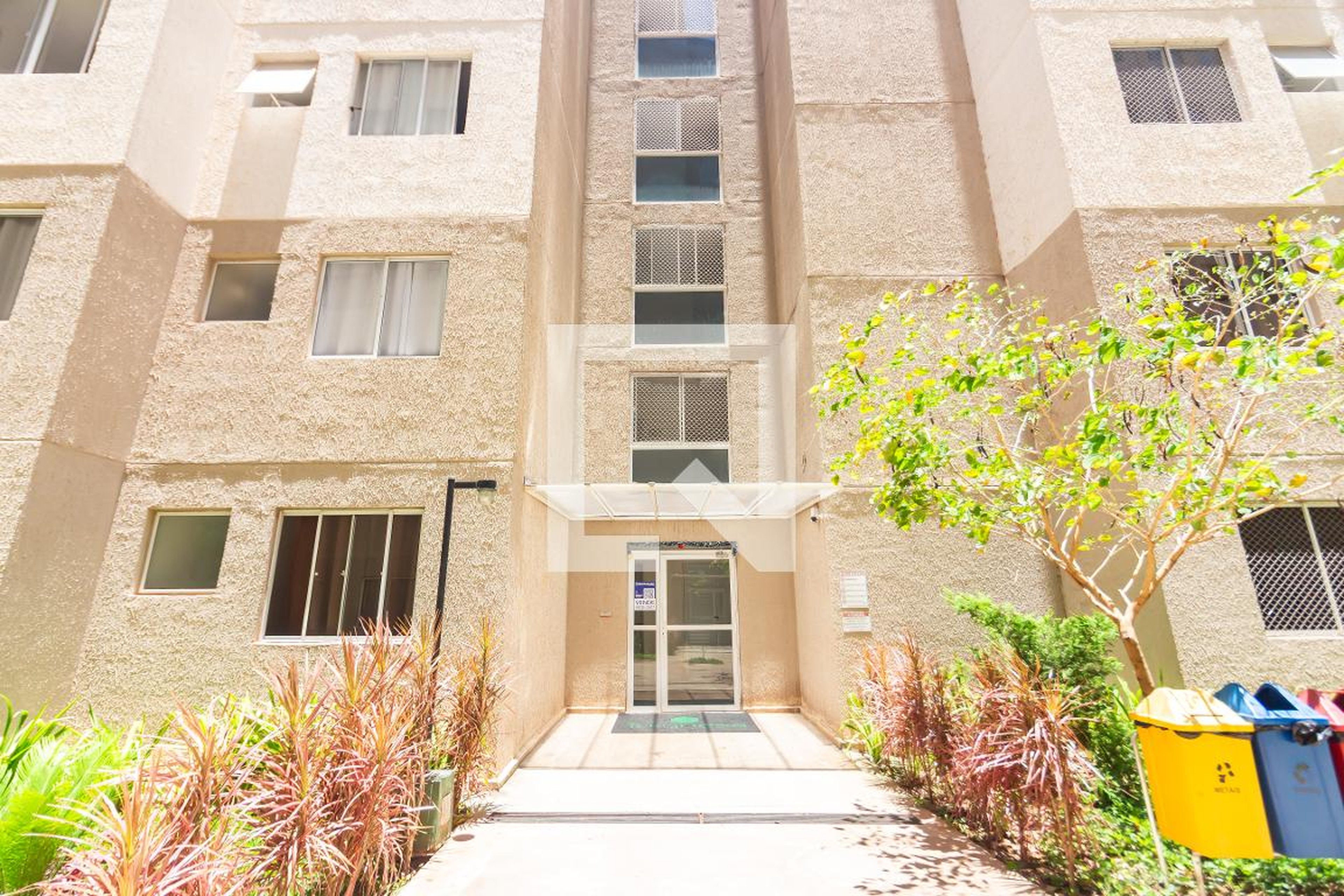 Fachada Residencial Turquesa