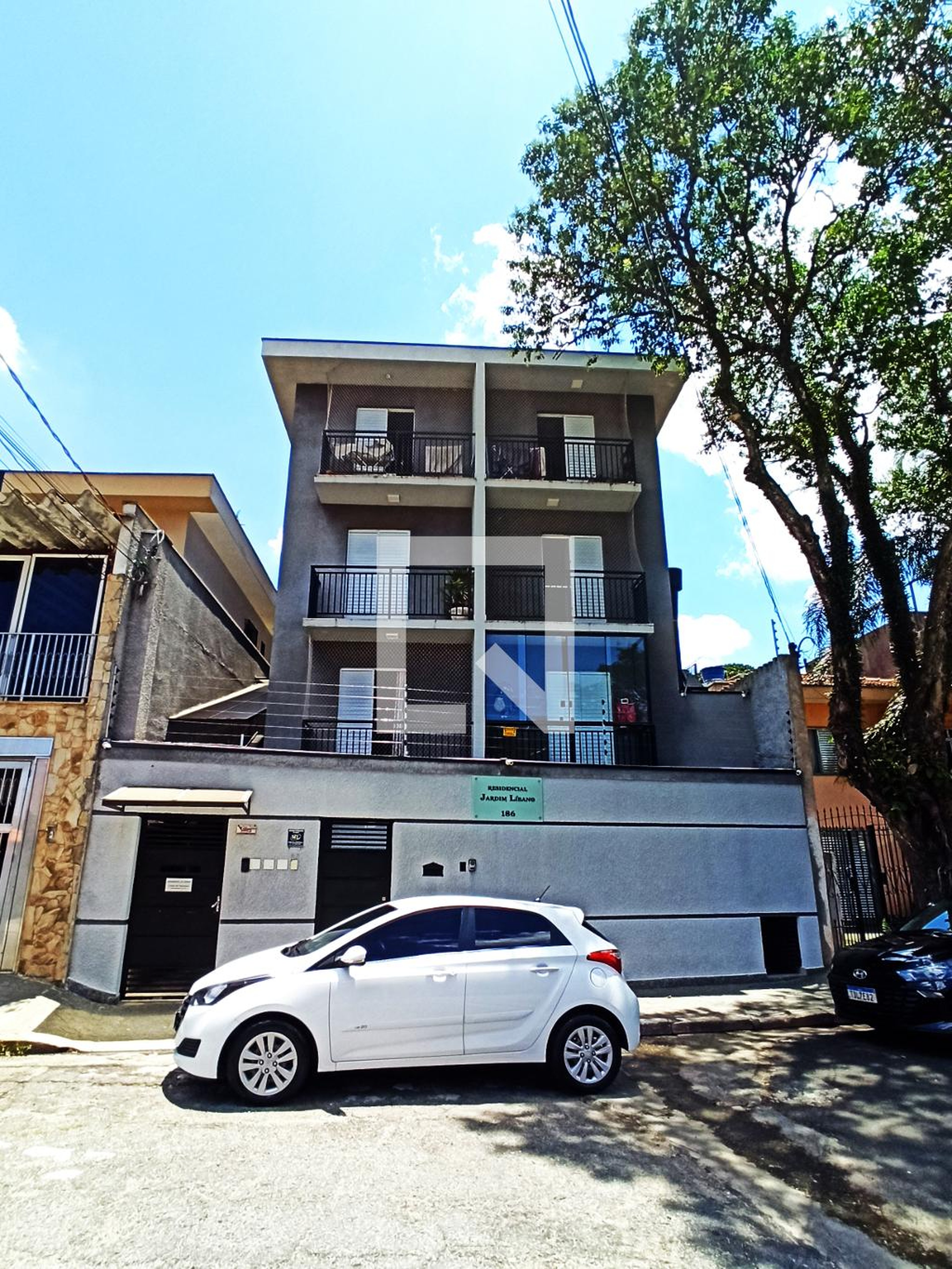 Fachada do Prédio Residencial Jardim Líbano