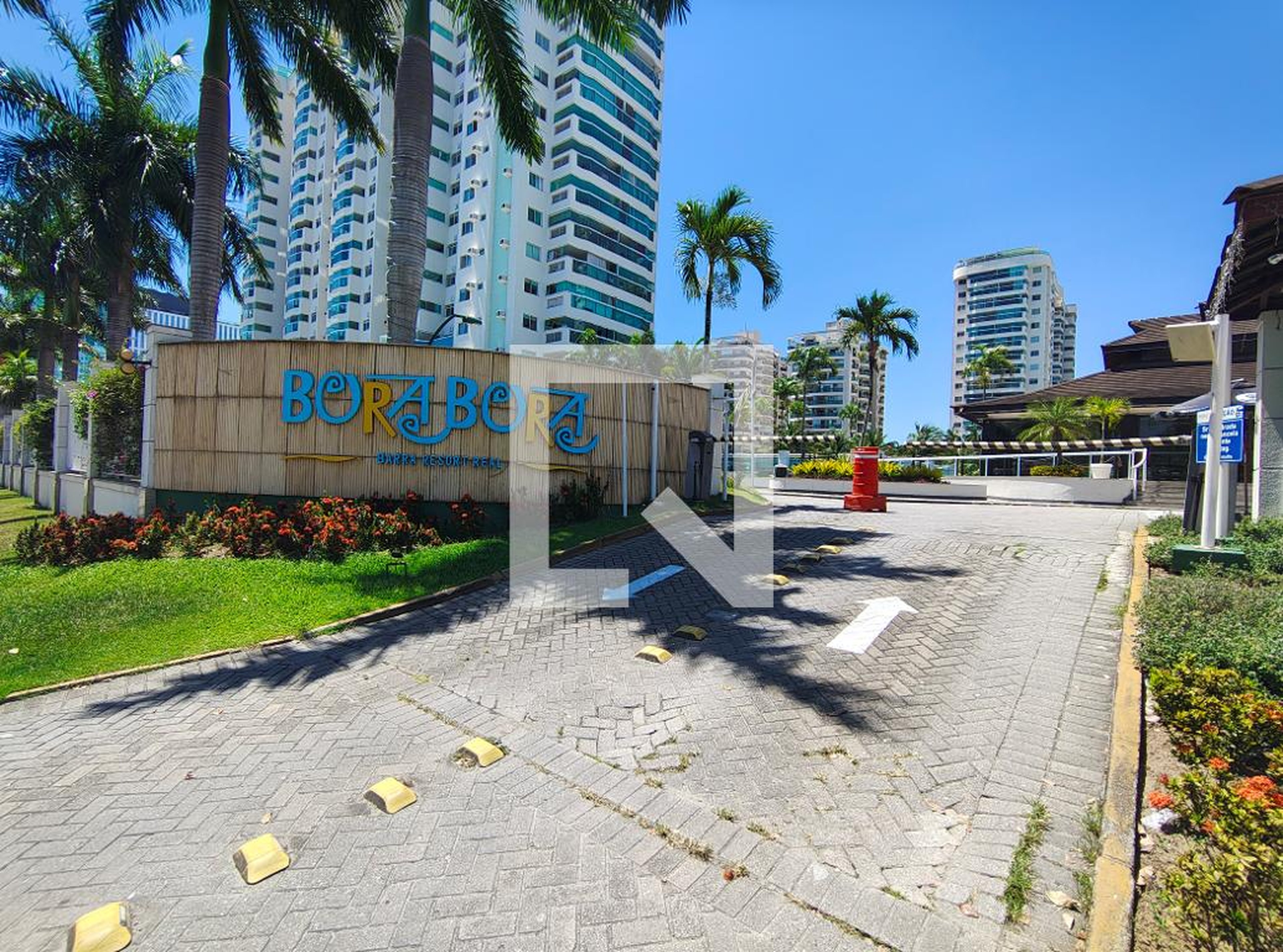 Fachada do Prédio Condomínio Bora Bora
