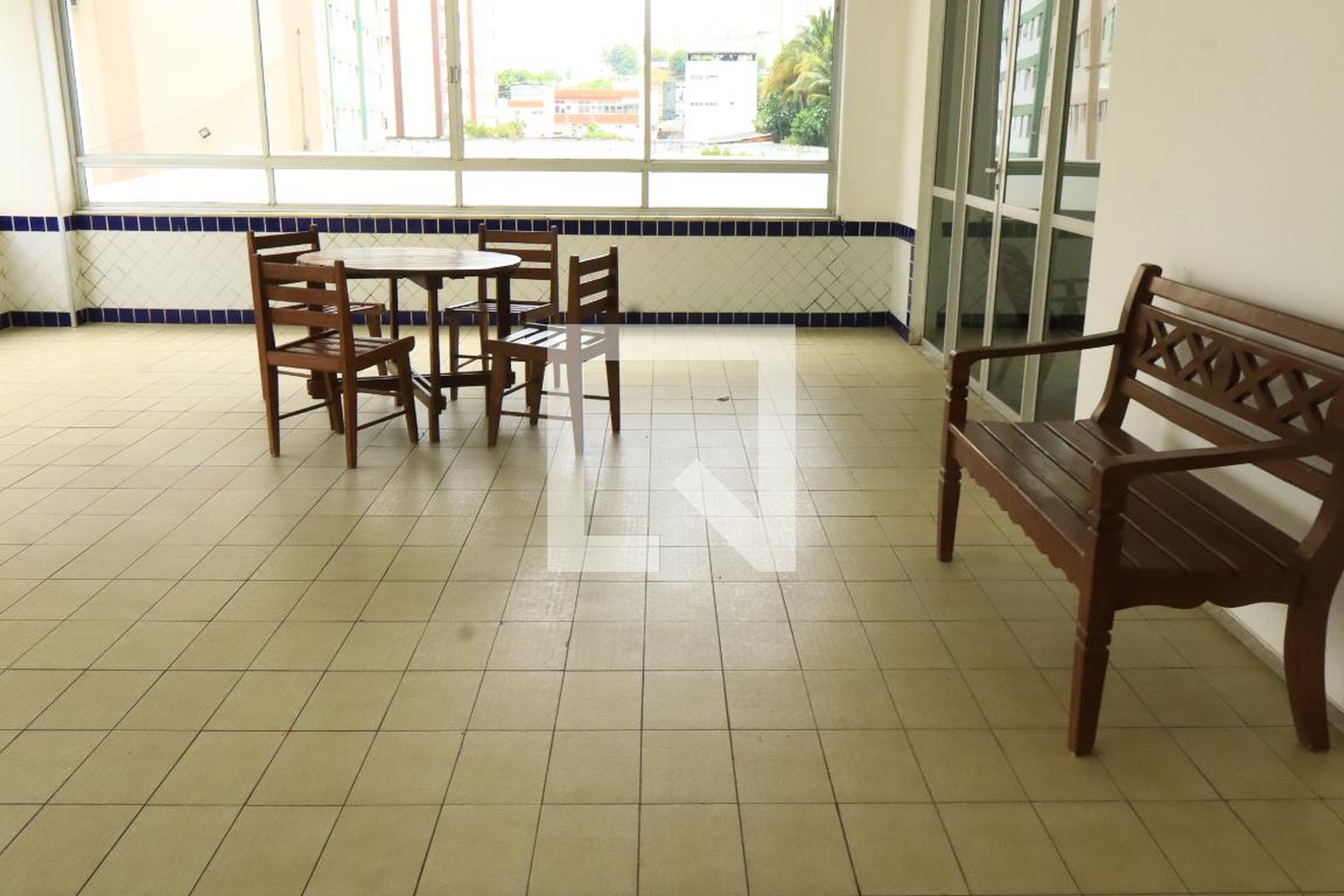 Hall de entrada - Jardim do Imbui