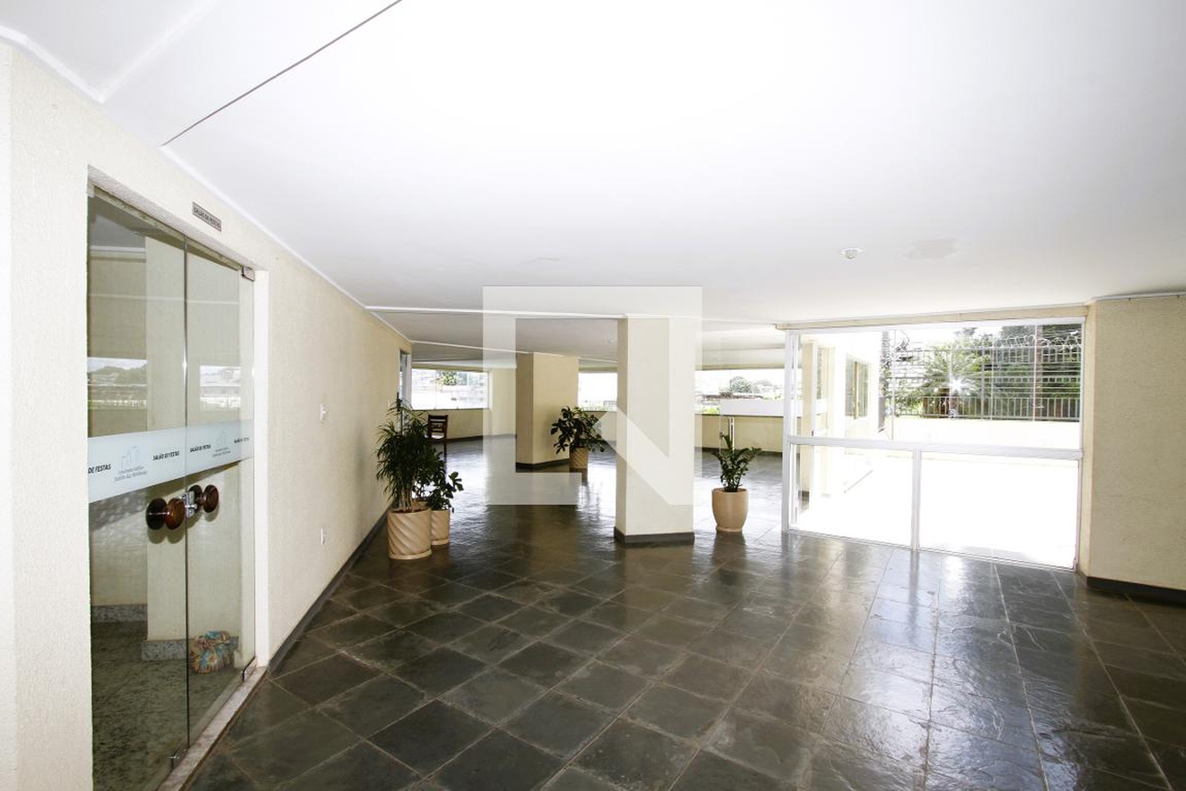 Hall de entrada - Jardim das Hortências