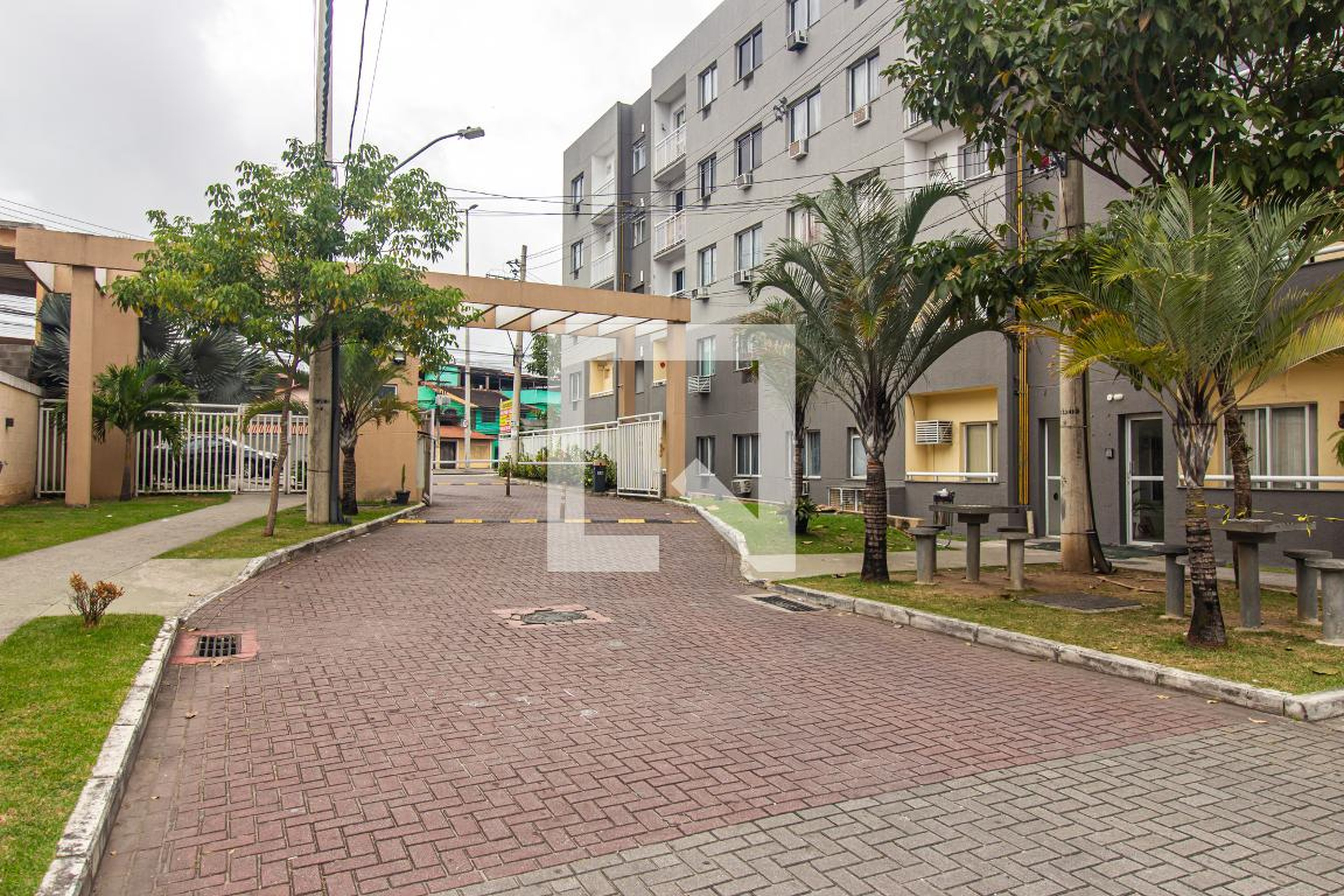 Fachada do condomínio Condomínio Boulevard Carioca Residencial Jardins